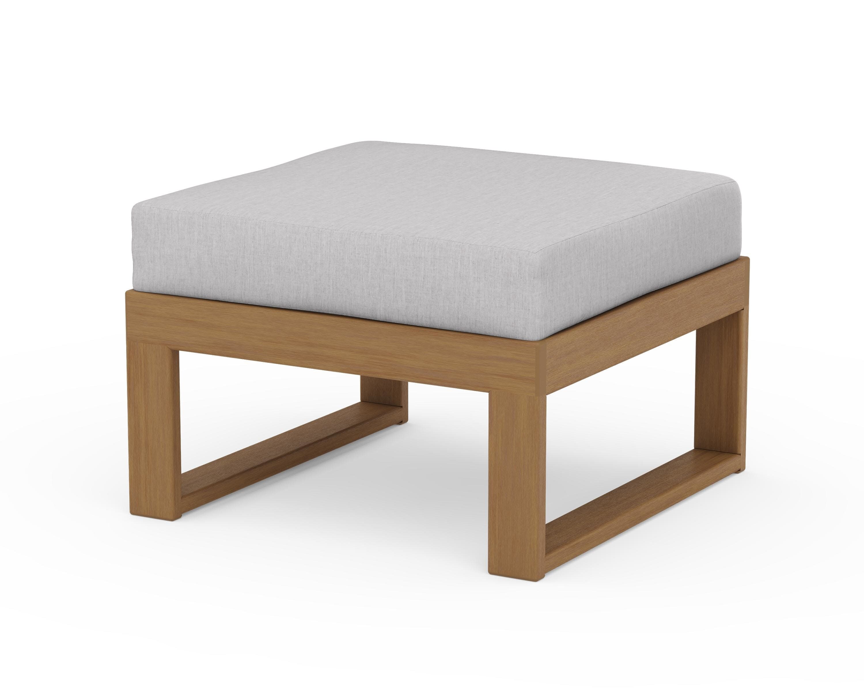 Modular Ottoman - Modern in Natural / Granite