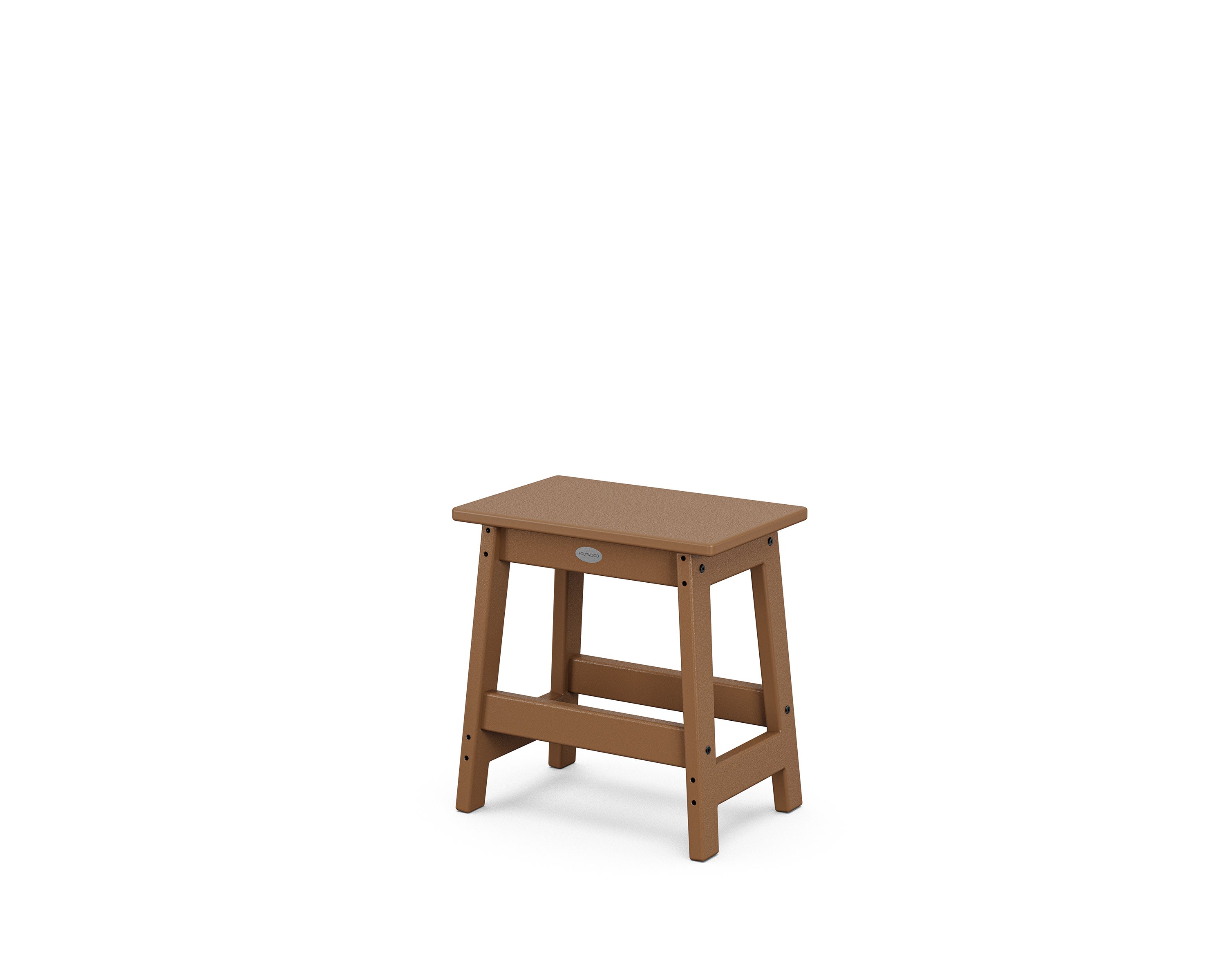 Modern Studio Stool in Teak