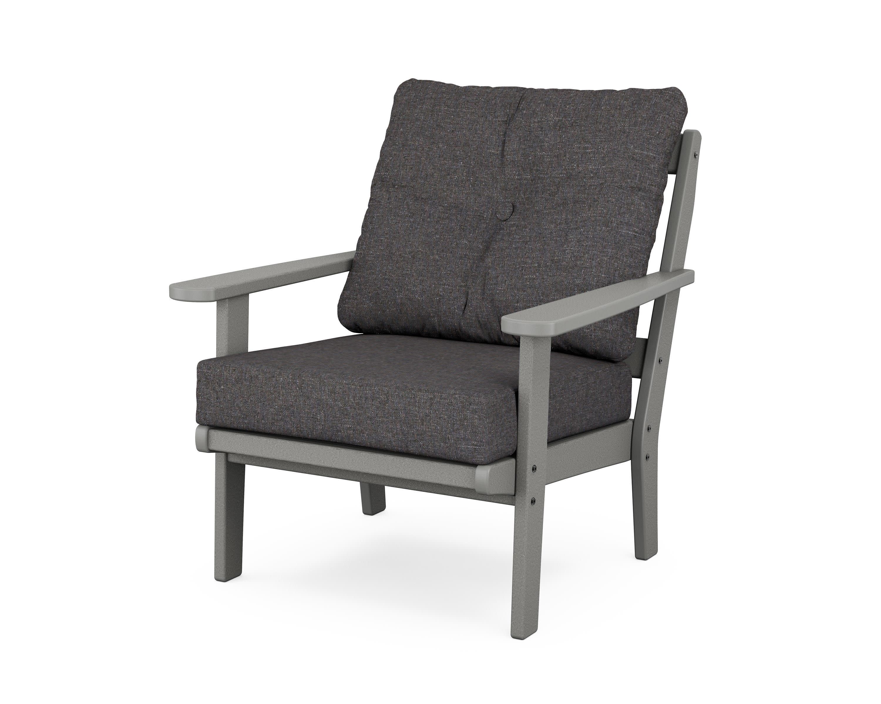 Mission Deep Seating Chair in Slate Grey / Ash Charcoal
