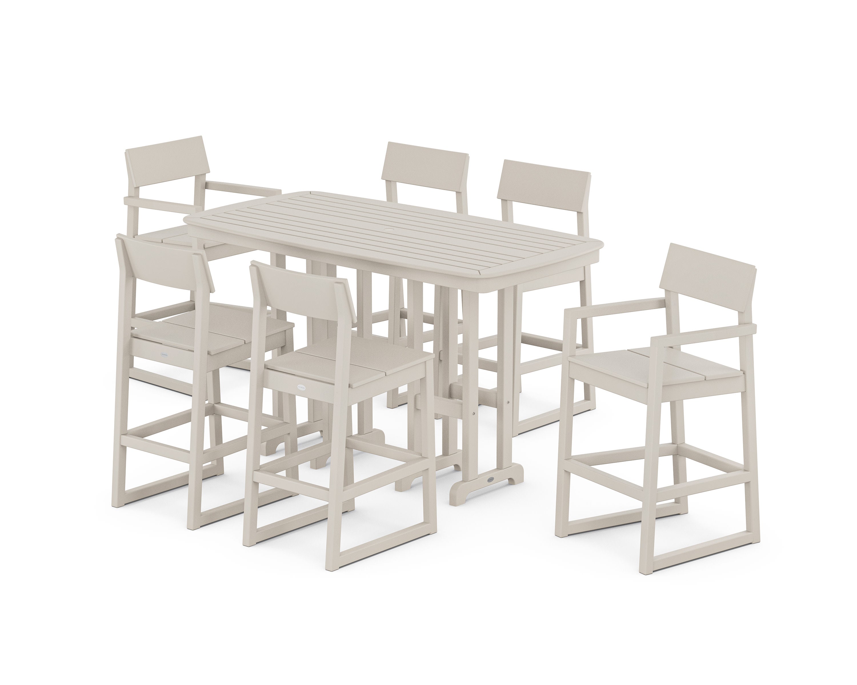 EDGE 7-Piece Bar Set in Sand