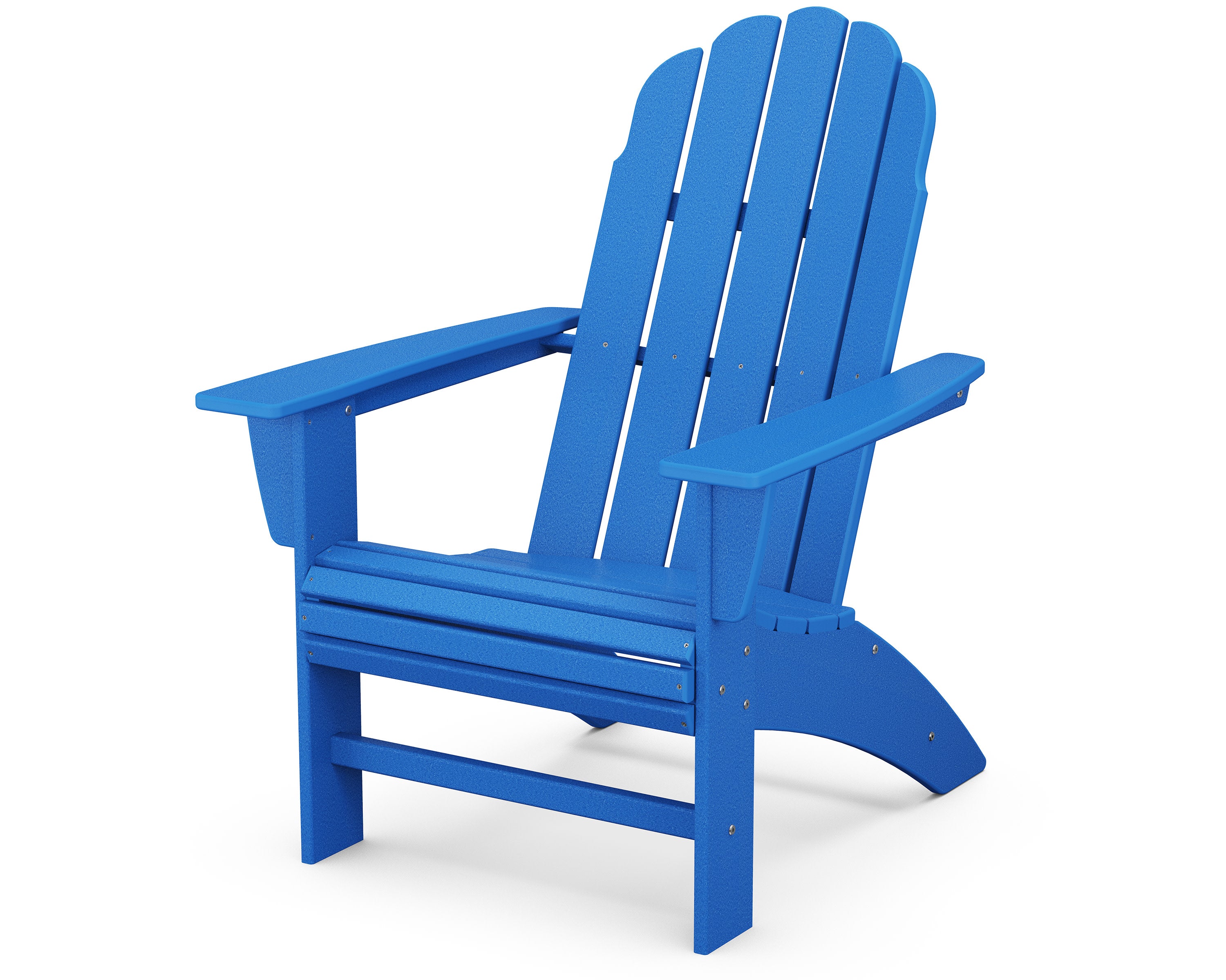 Vineyard Curveback Adirondack Chair in Pacific Blue