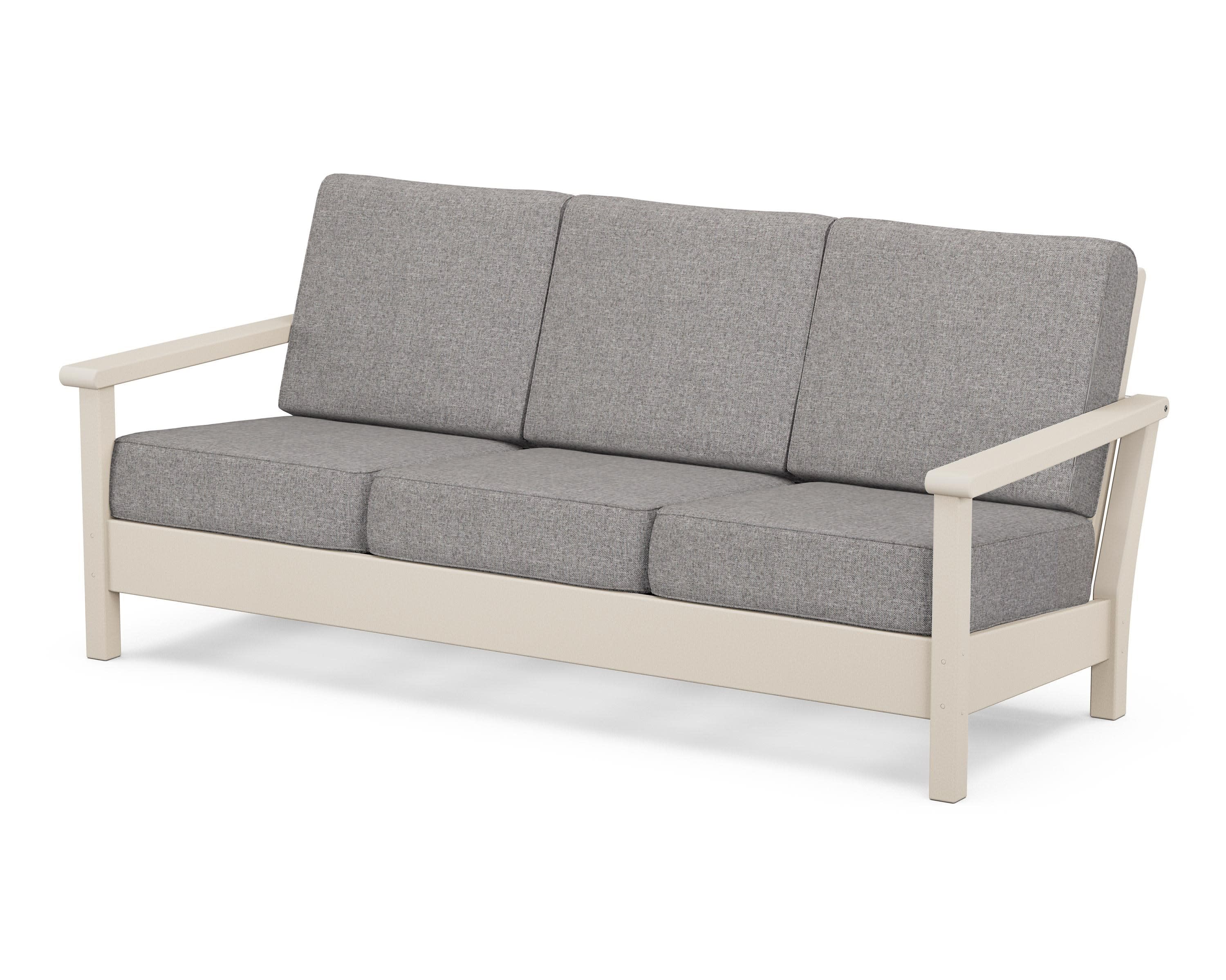 Harbour Deep Seating Sofa in Sand / Grey Mist