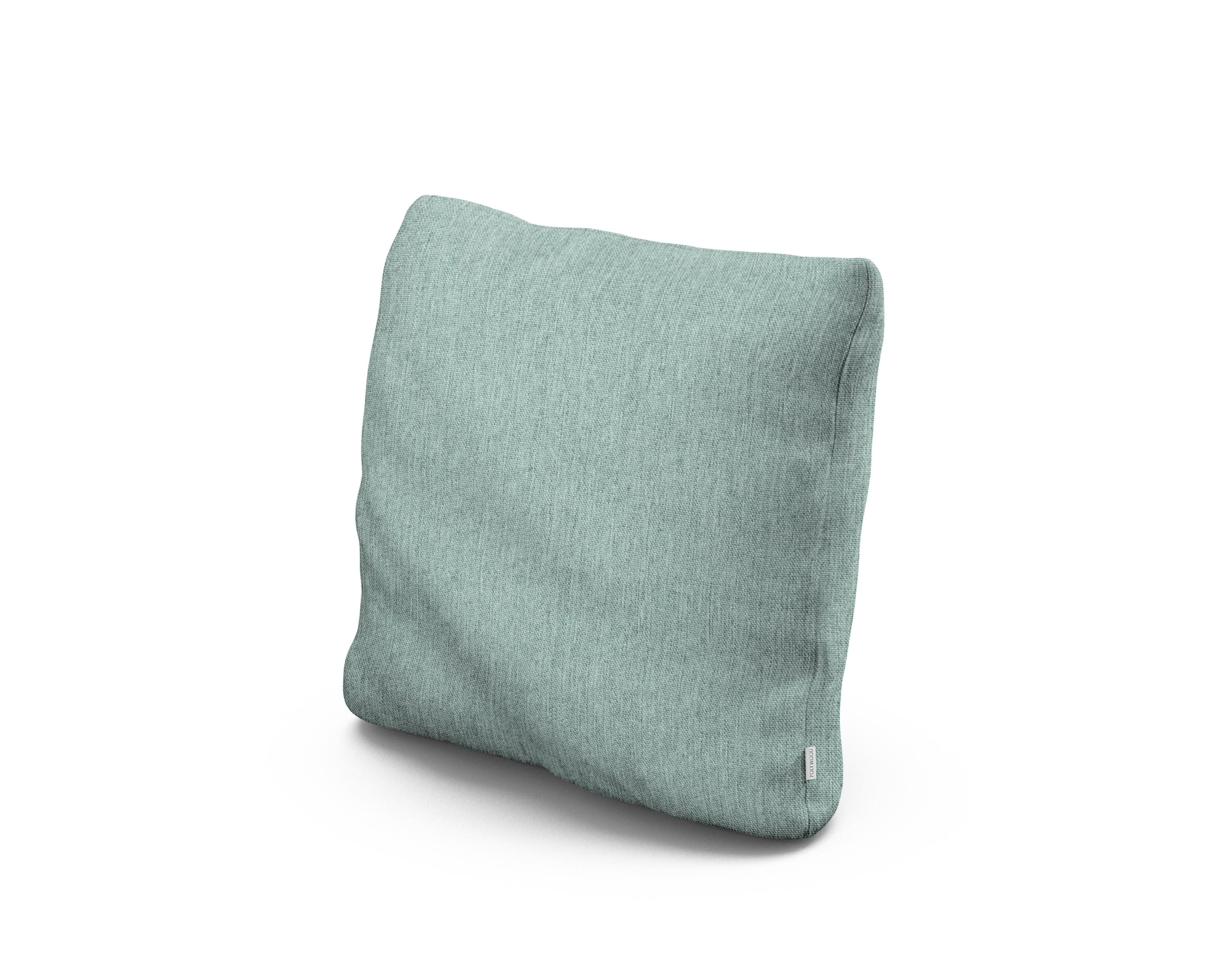 16" Outdoor Throw Pillow in Glacier Spa