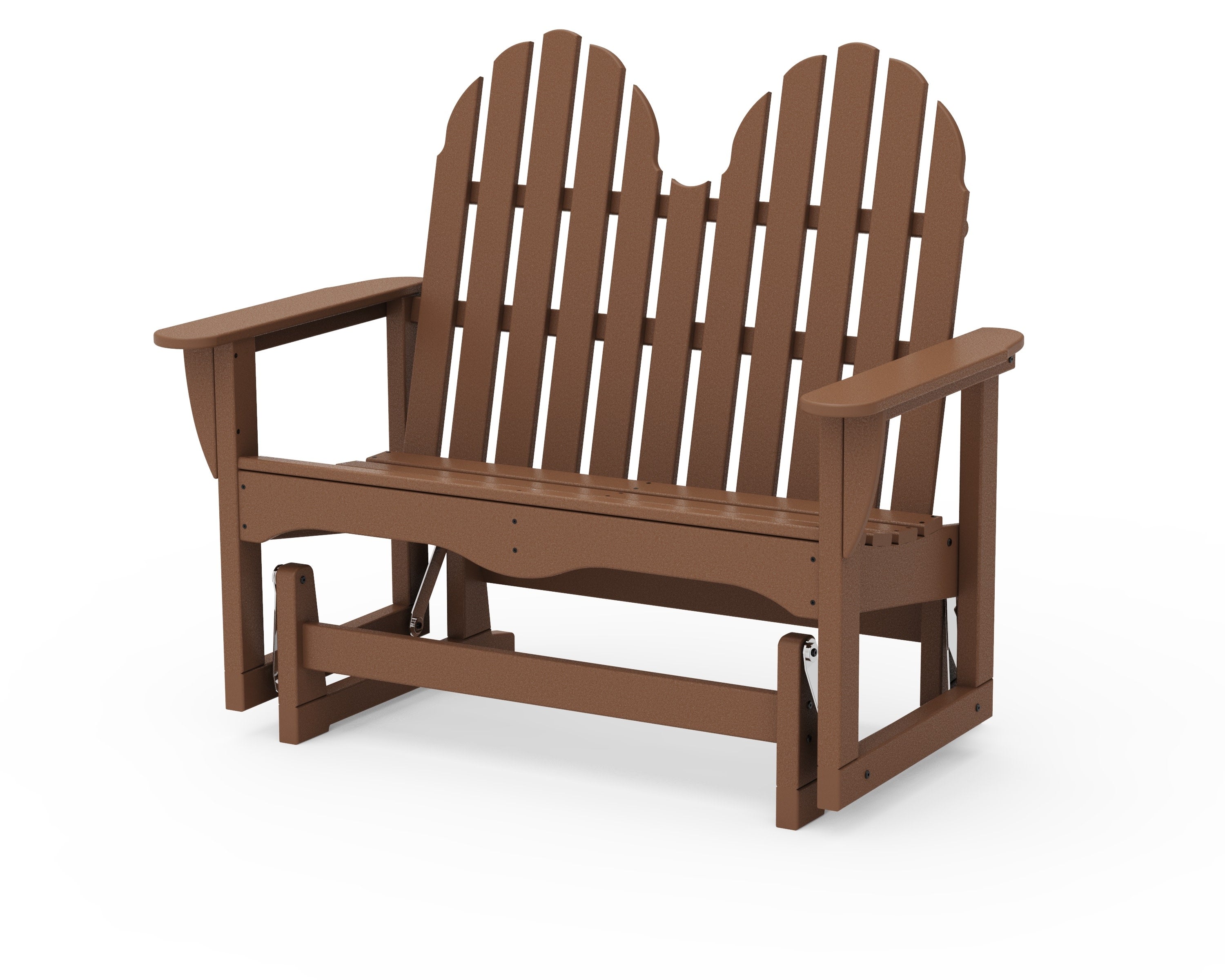 Classic Adirondack 48" Glider in Teak