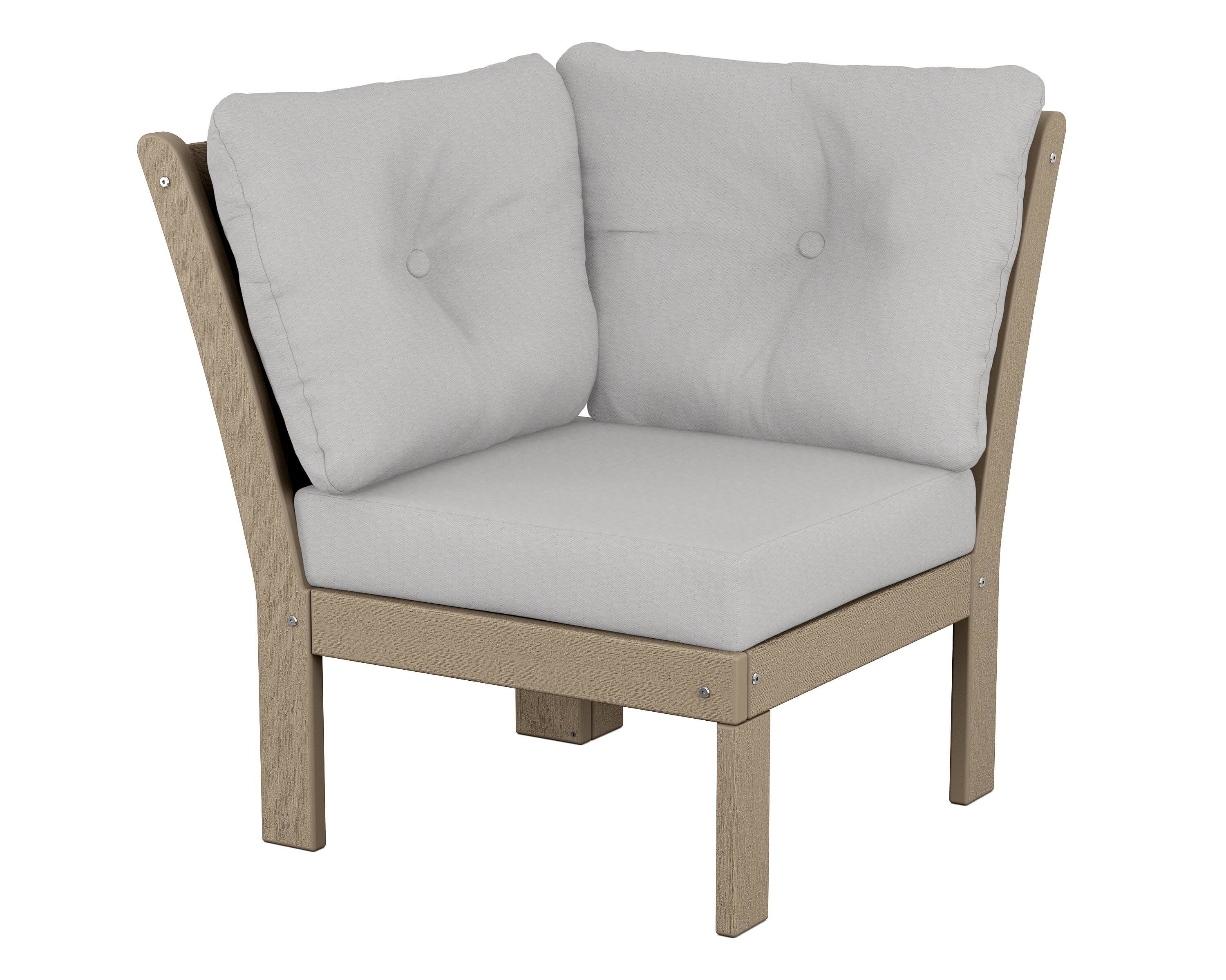Vineyard Modular Corner Chair in Vintage Sahara / Diamond in the Rough