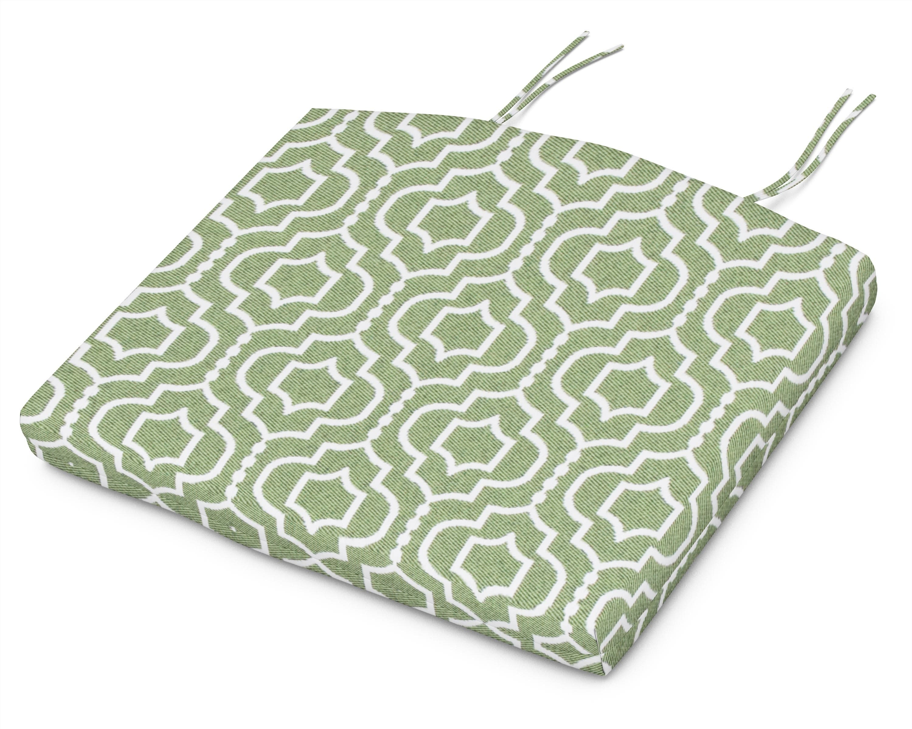 Standard Seat Cushion 18.5"D x 24"W x 2.5"H in Tensil Moss