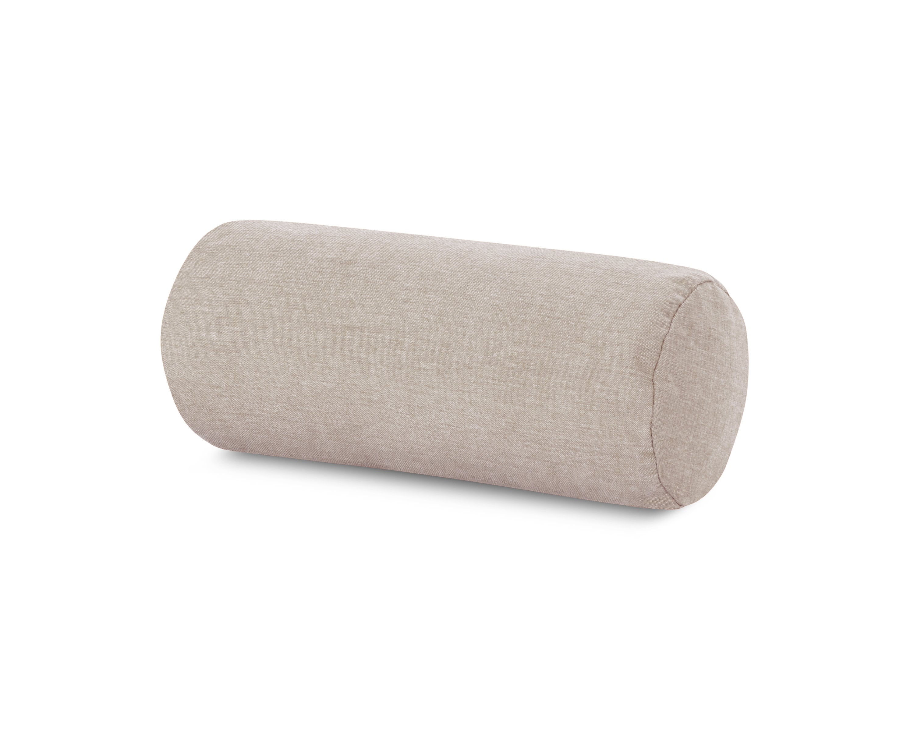Outdoor Bolster Pillow in Cast Ash