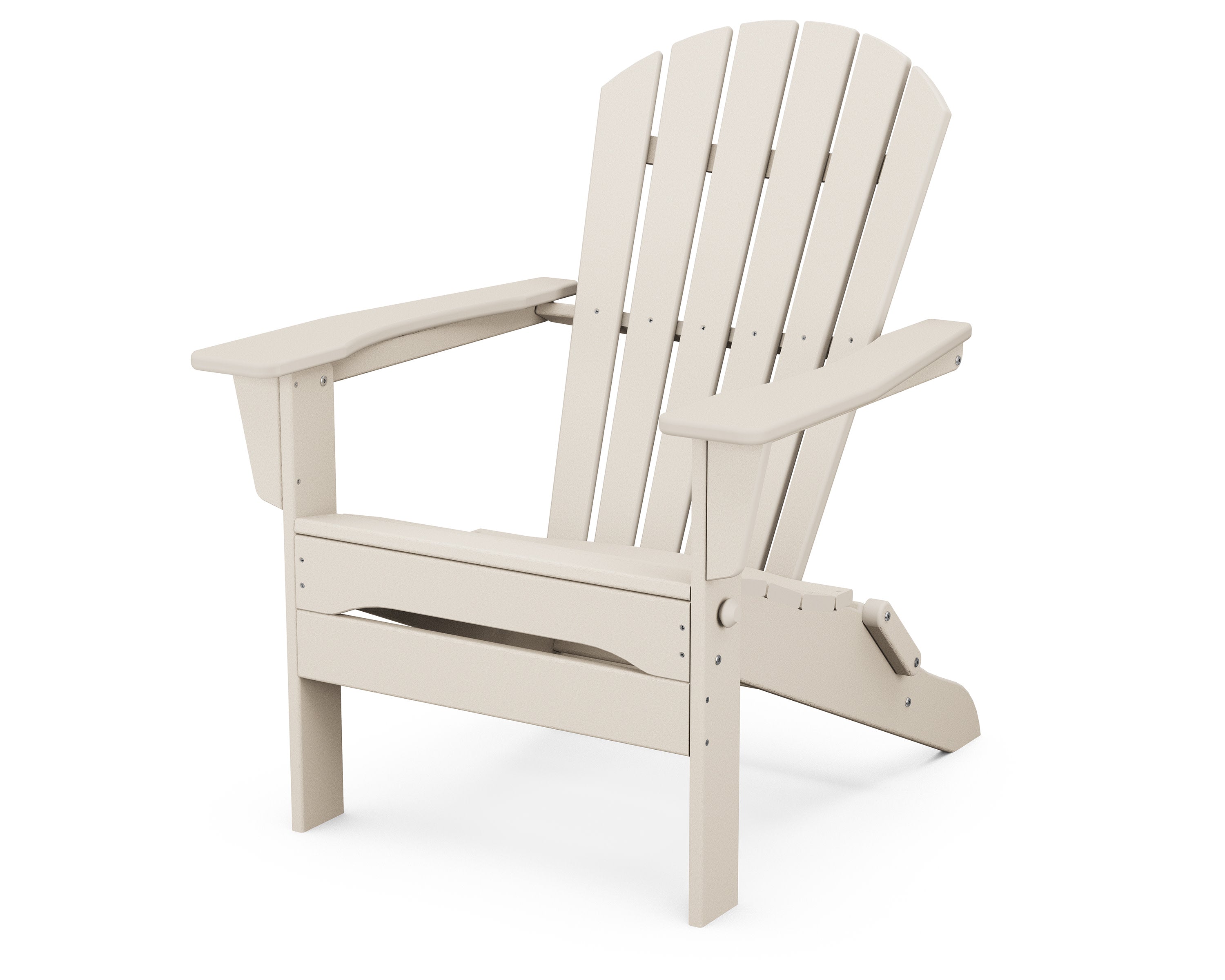South Beach Folding Adirondack Chair in Sand