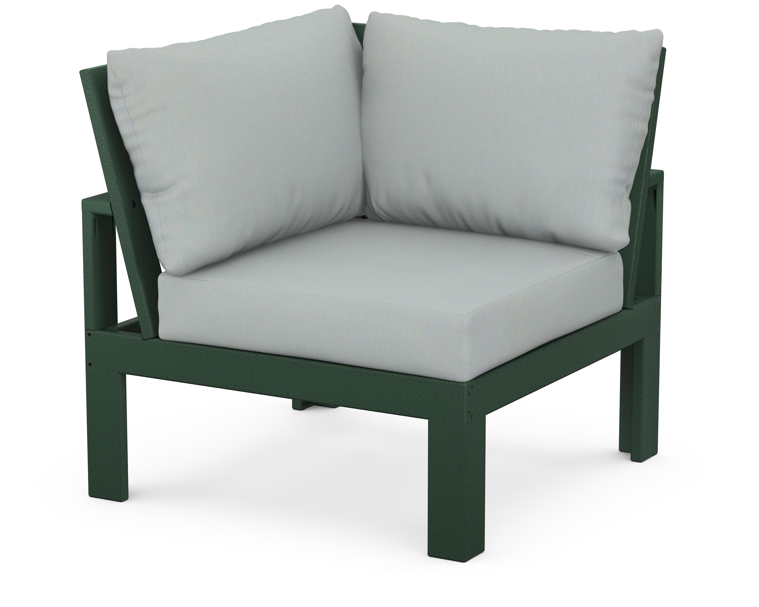 Modular Corner Chair in Green / Spa