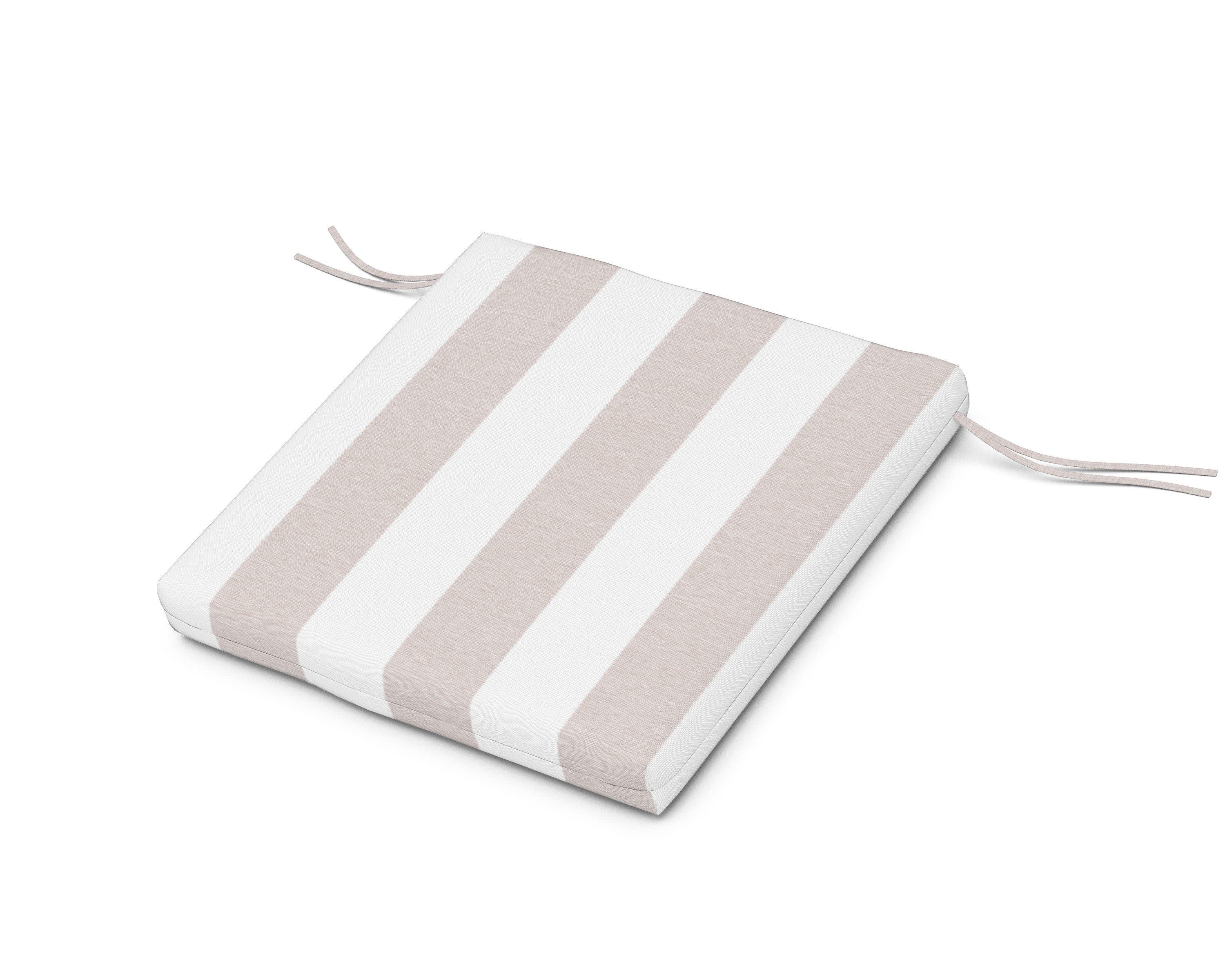AL300 Seat Pad in Cabana Stripe Dune Burlap