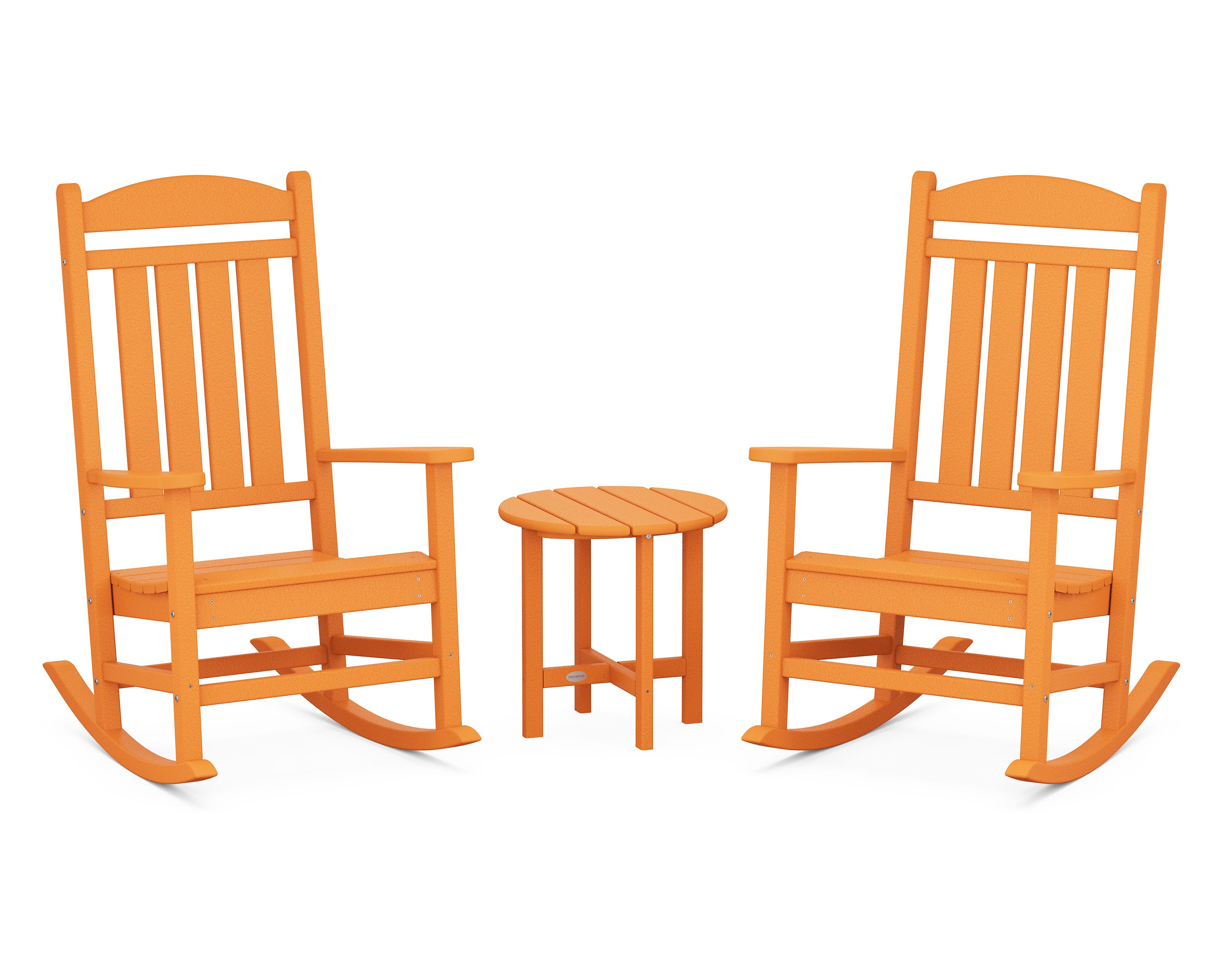 Presidential 3-Piece Rocker Set in Tangerine