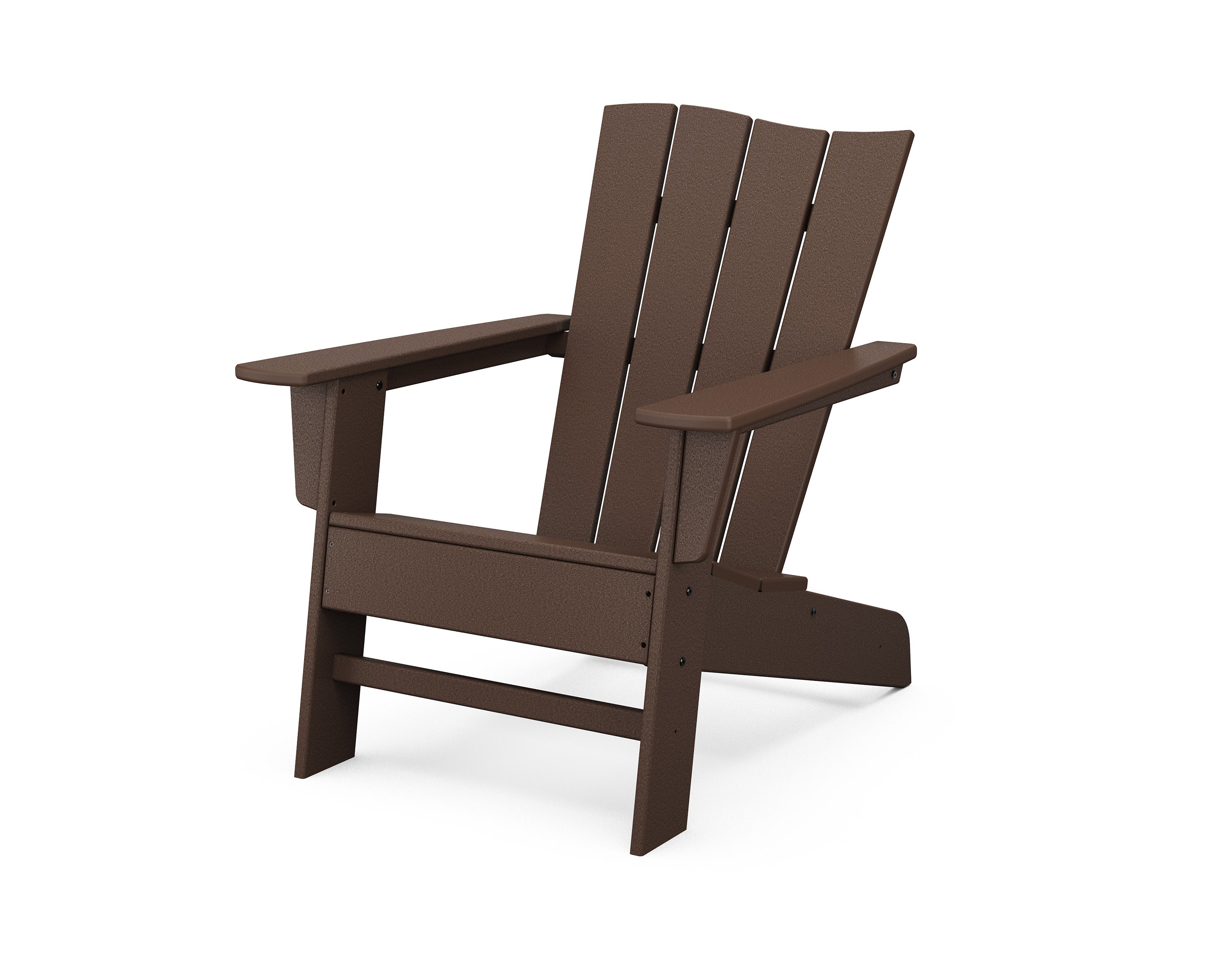 The Wave Chair Left in Mahogany