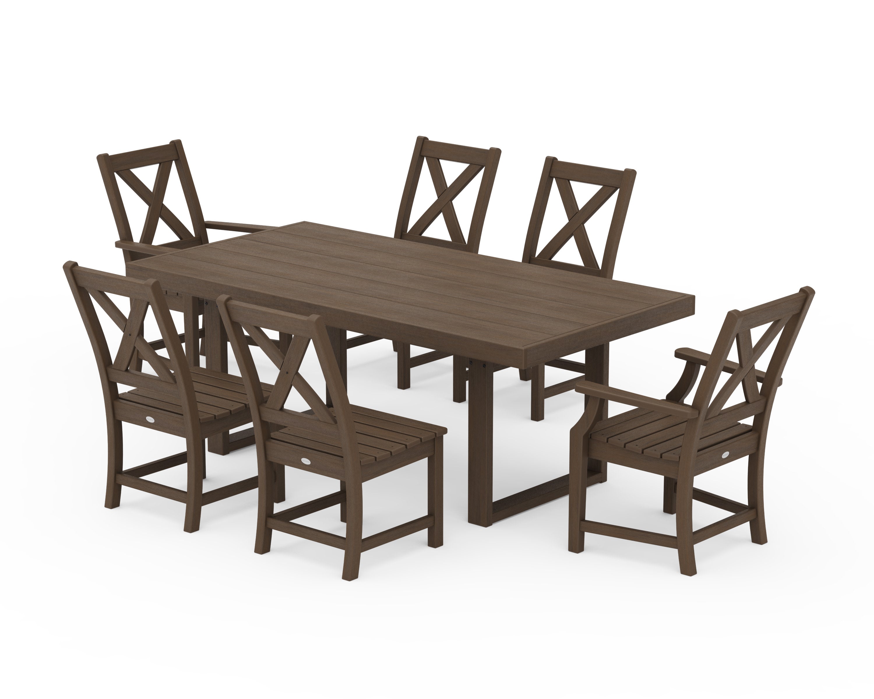 Braxton 7-Piece Dining Set in Kona
