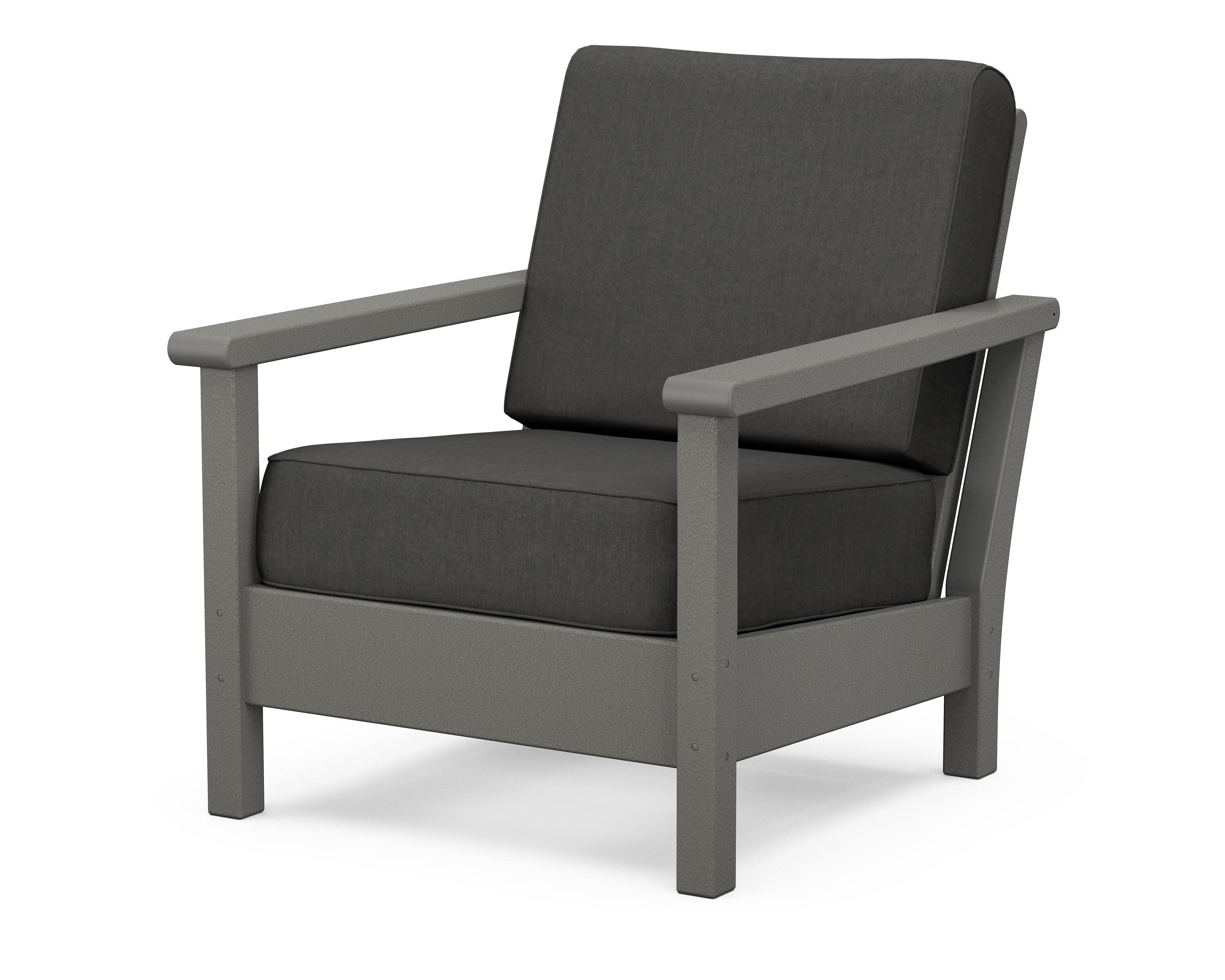 Harbour Deep Seating Chair in Slate Grey / Spectrum Carbon