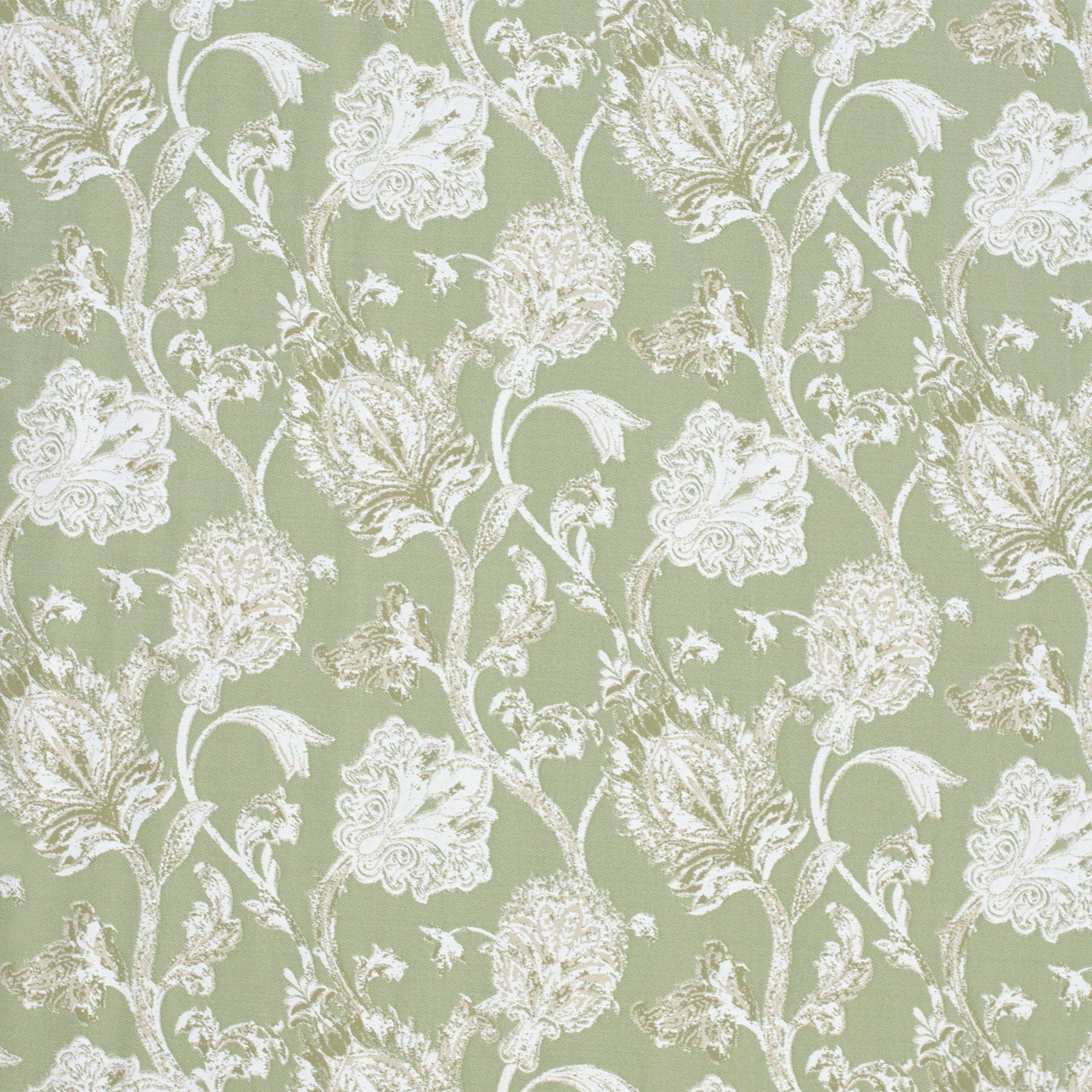 Seat Cushion - 17.25"D x 22"W x 2.5"H in Botanical Garden Chartreuse