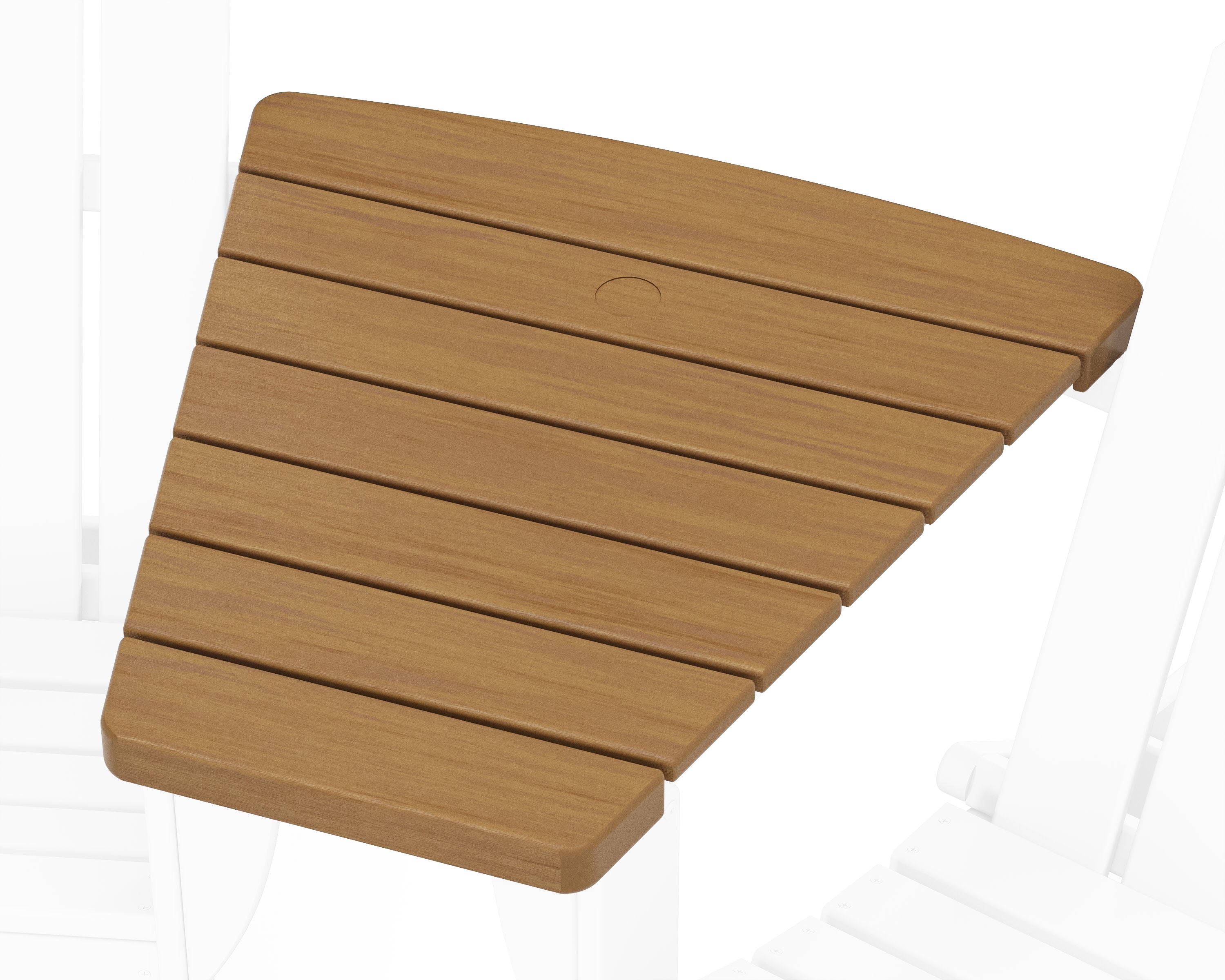 Classic Series Angled Adirondack Connecting Table in Natural