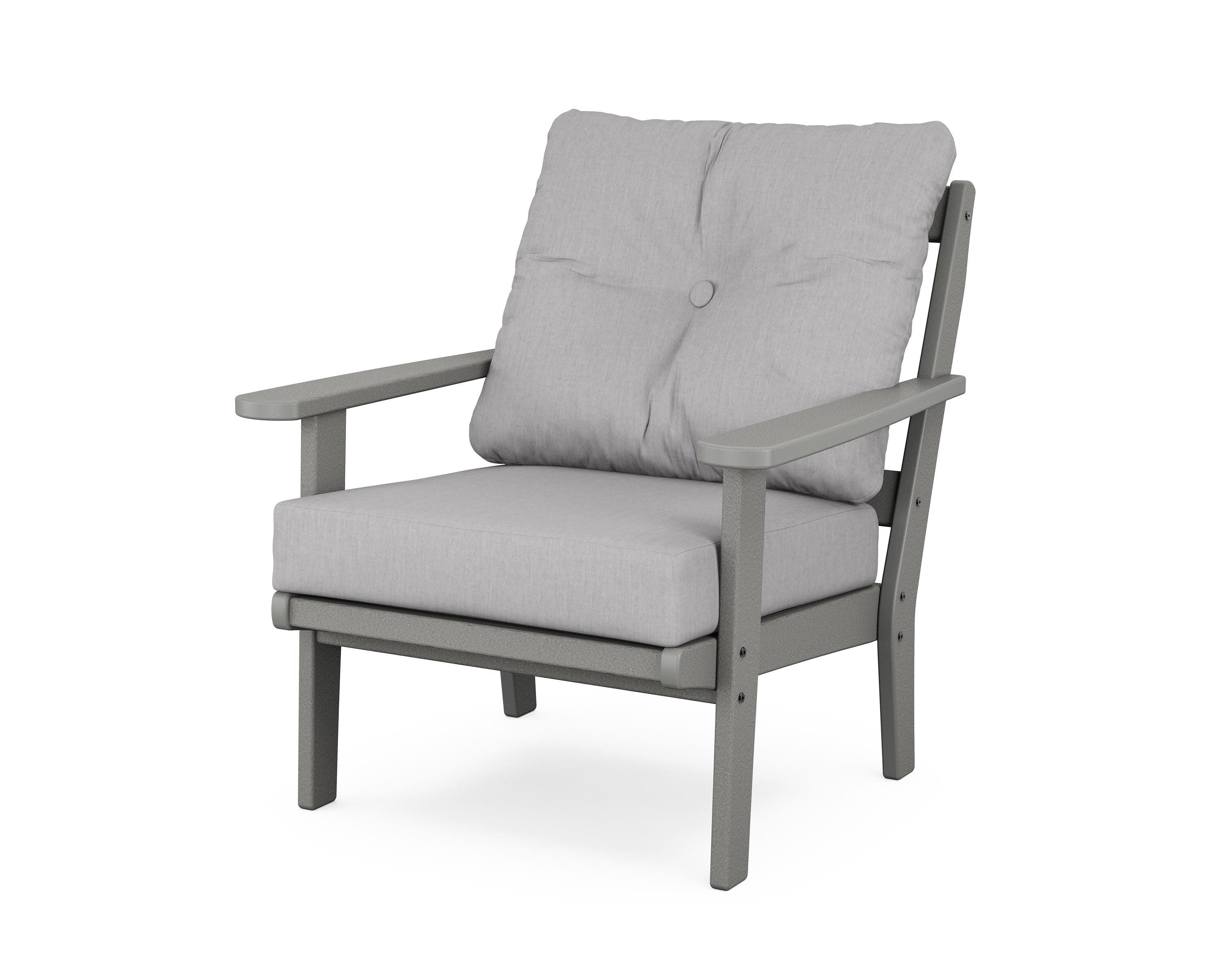Mission Deep Seating Chair in Slate Grey / Granite