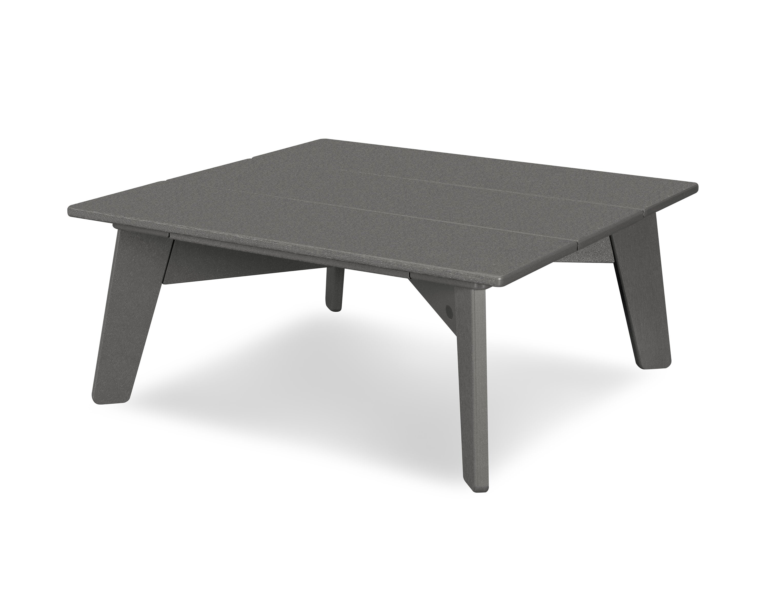 Riviera Modern Conversation Table in Slate Grey
