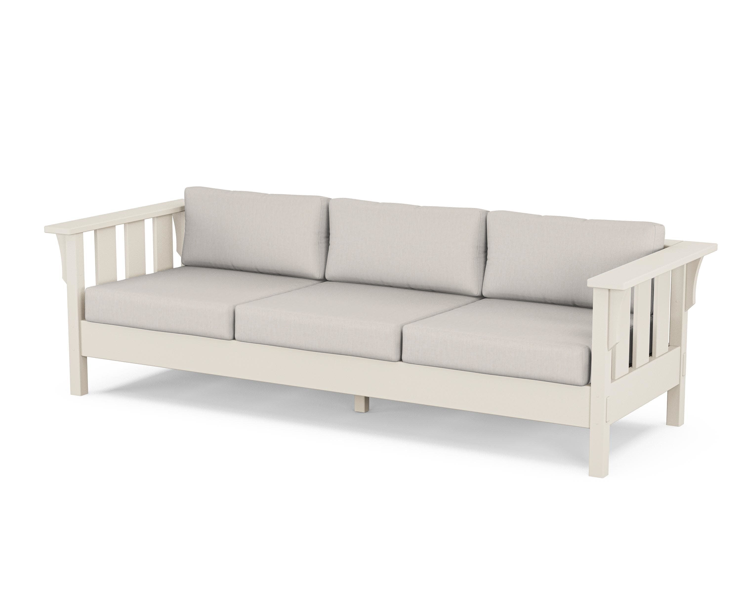Acadia Deep Seating Sofa in Sand / Cast Ash