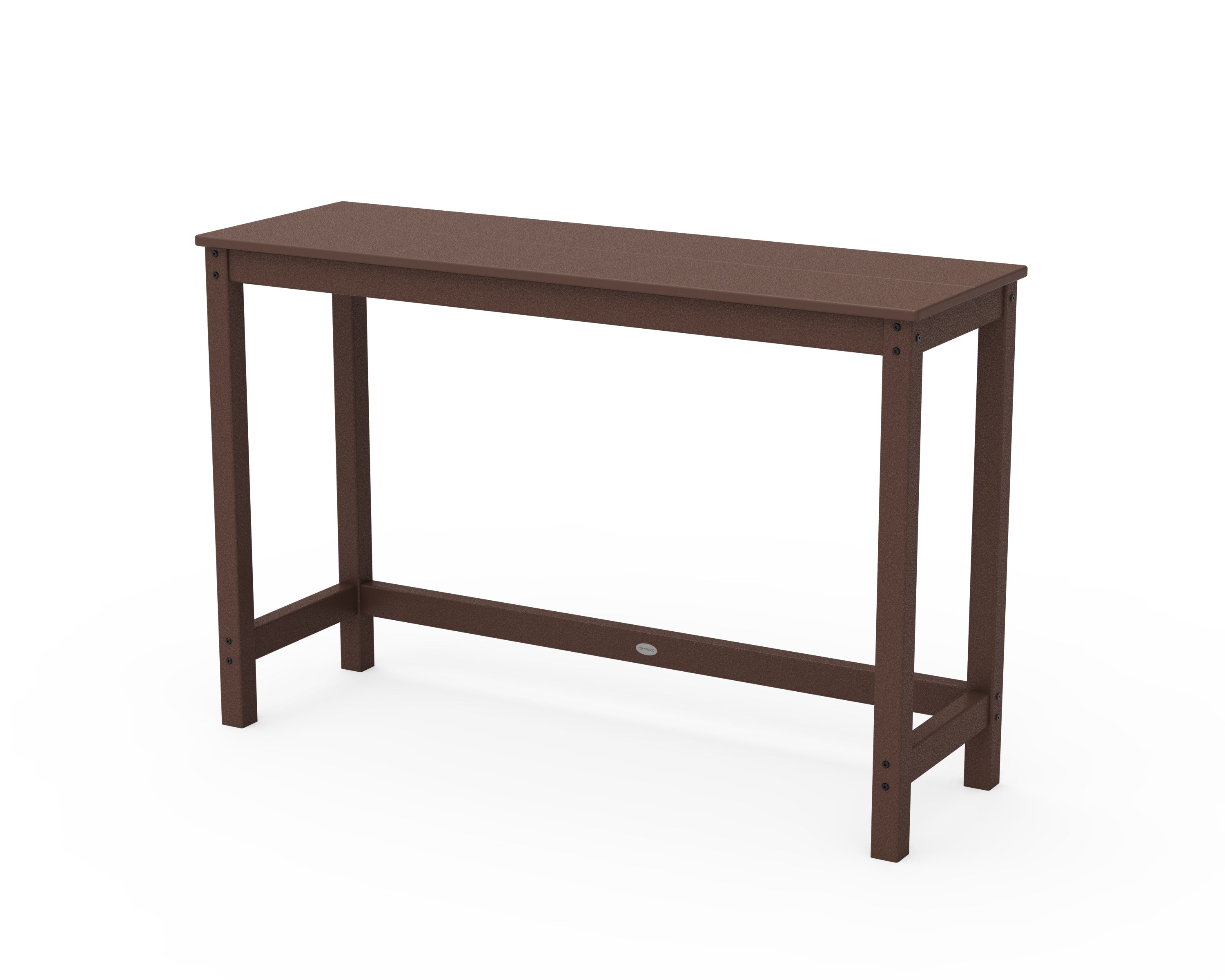 Studio Balcony Counter Table in Mahogany