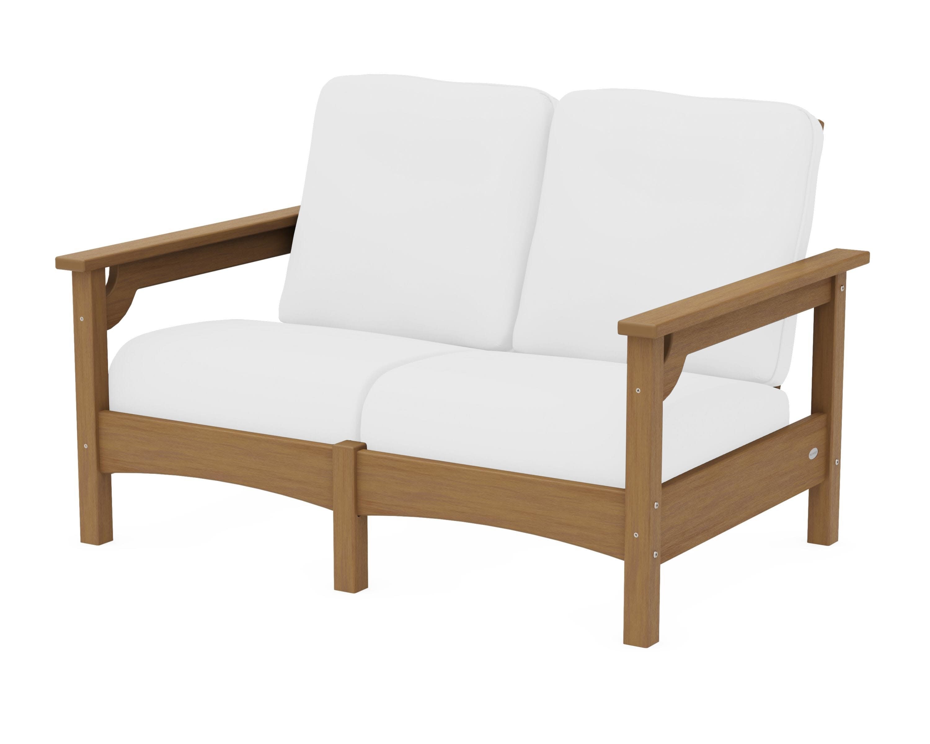 Club Loveseat in Natural / Natural
