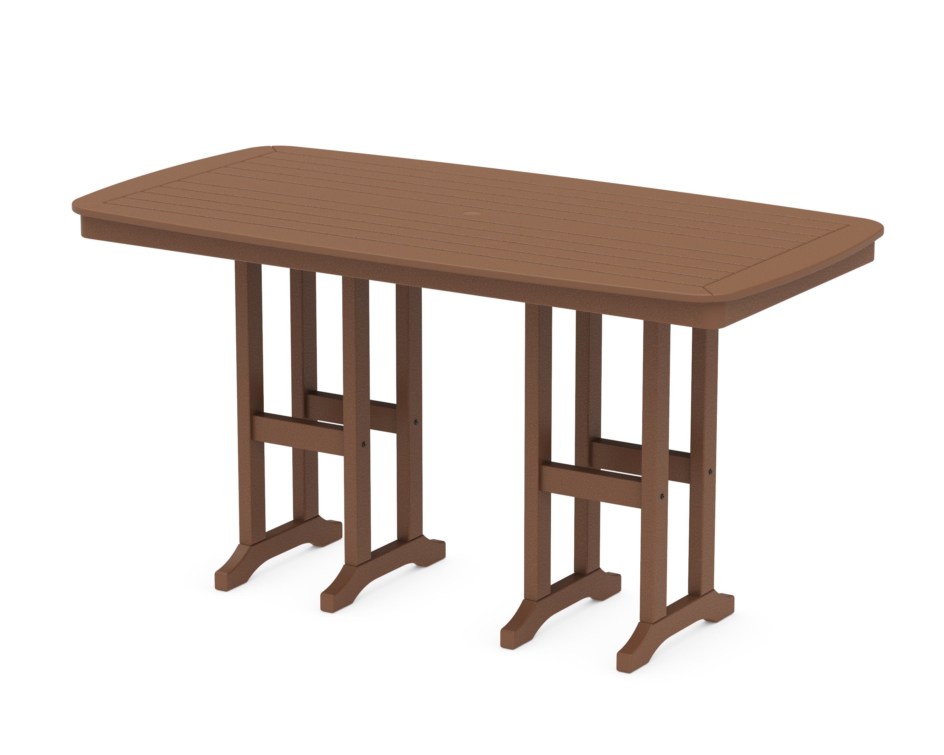 Nautical 37" x 72" Counter Table in Teak