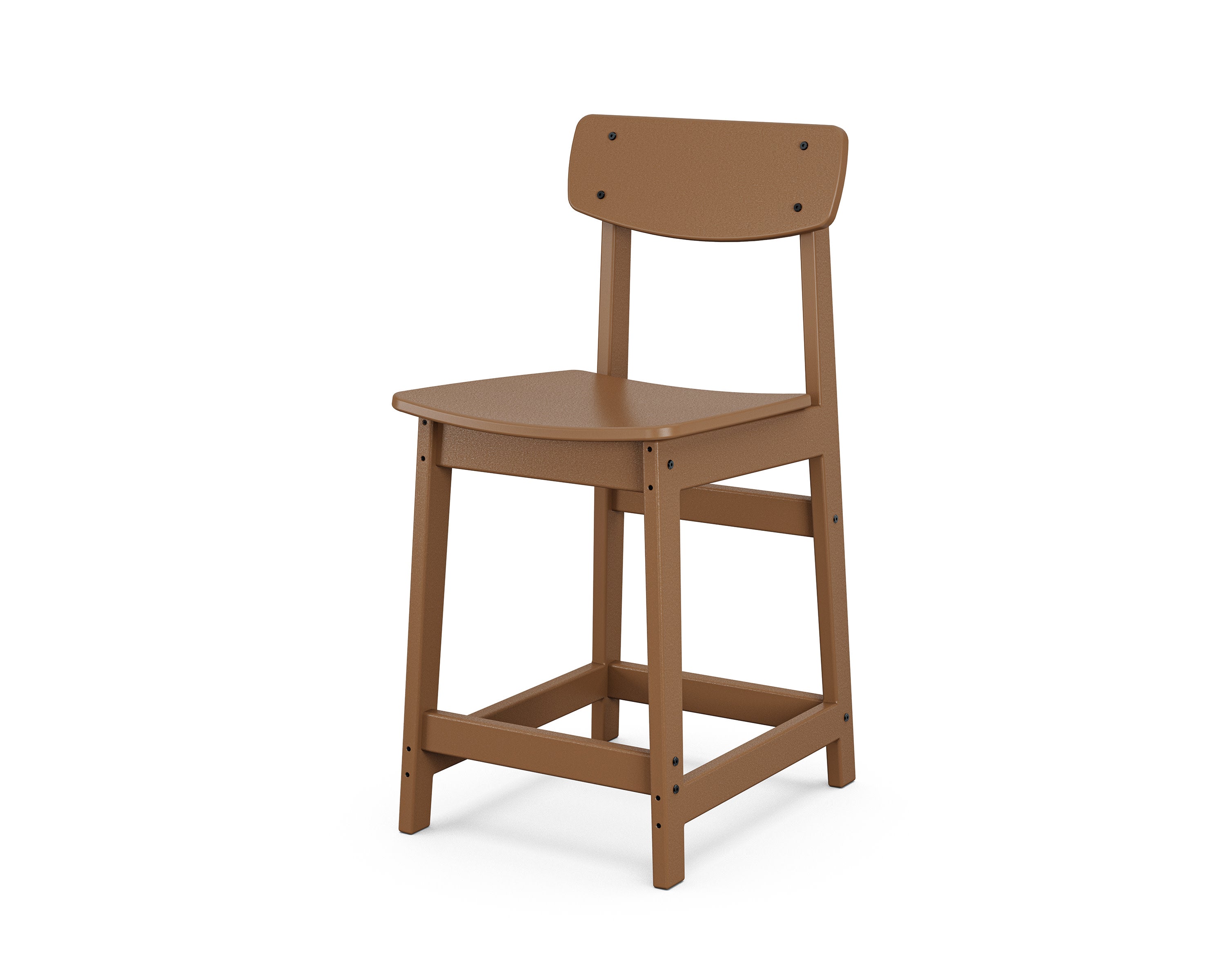 Modern Studio Urban Counter Chair in Teak