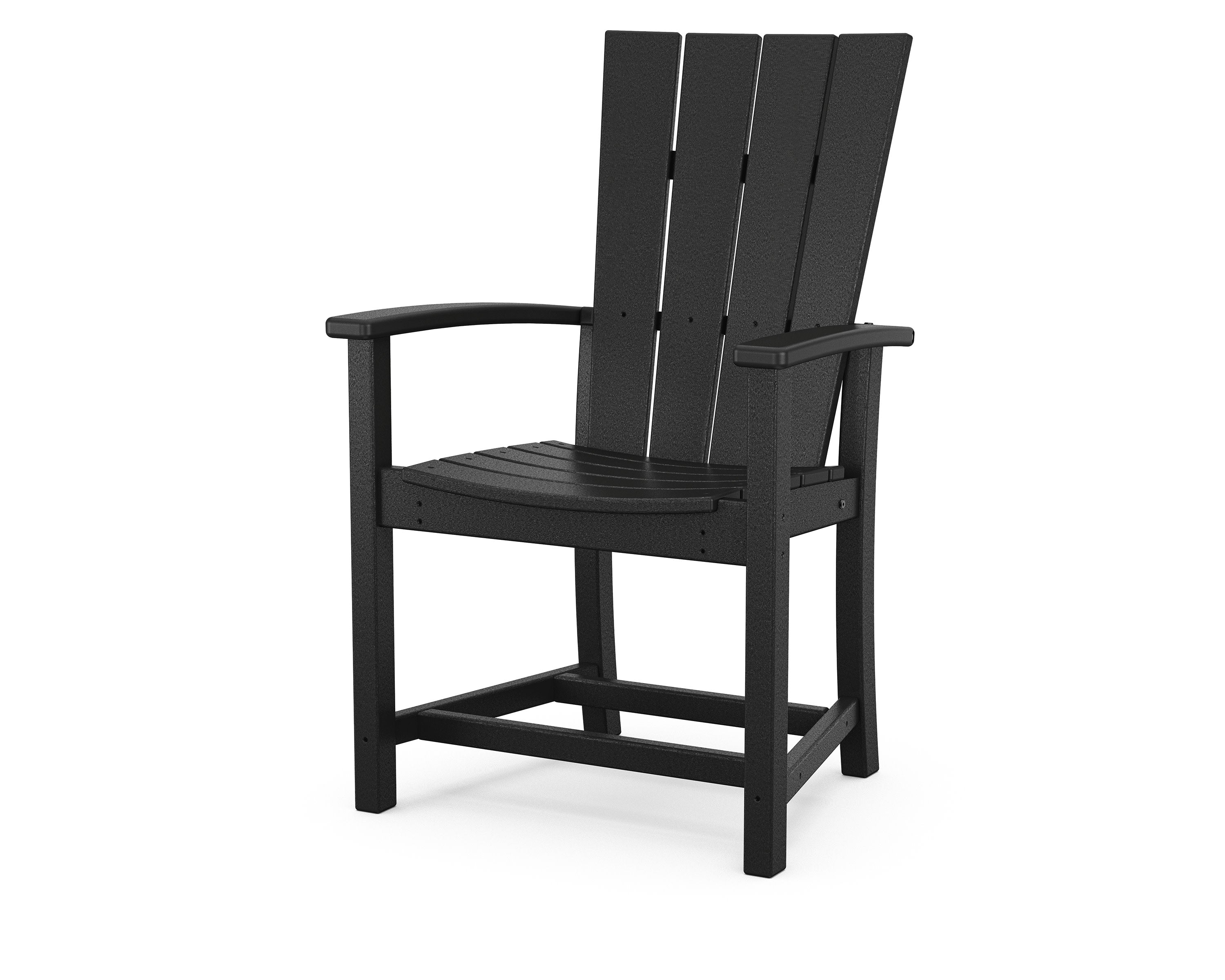 Quattro Adirondack Dining Chair in Black