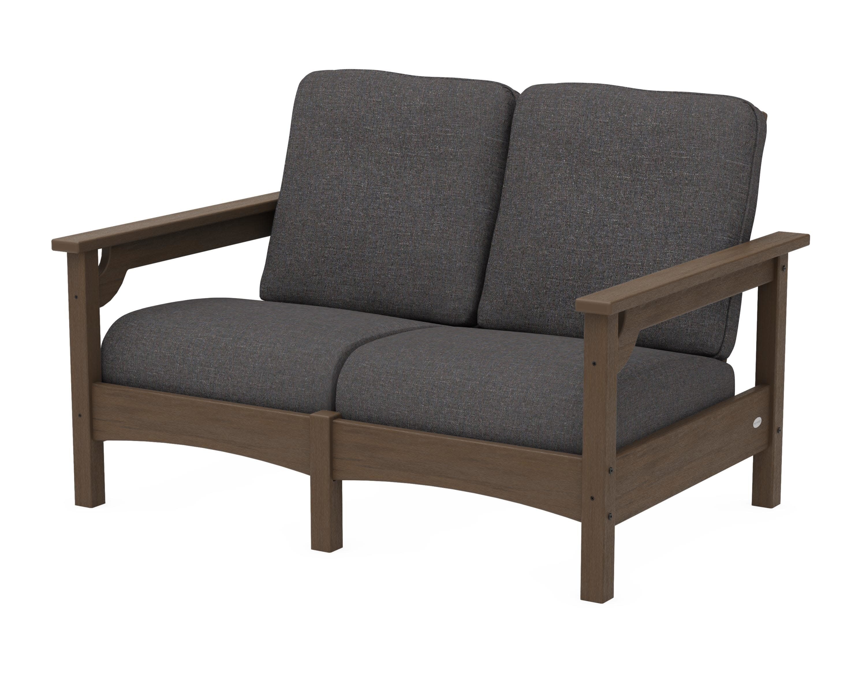 Club Loveseat in Kona / Ash Charcoal