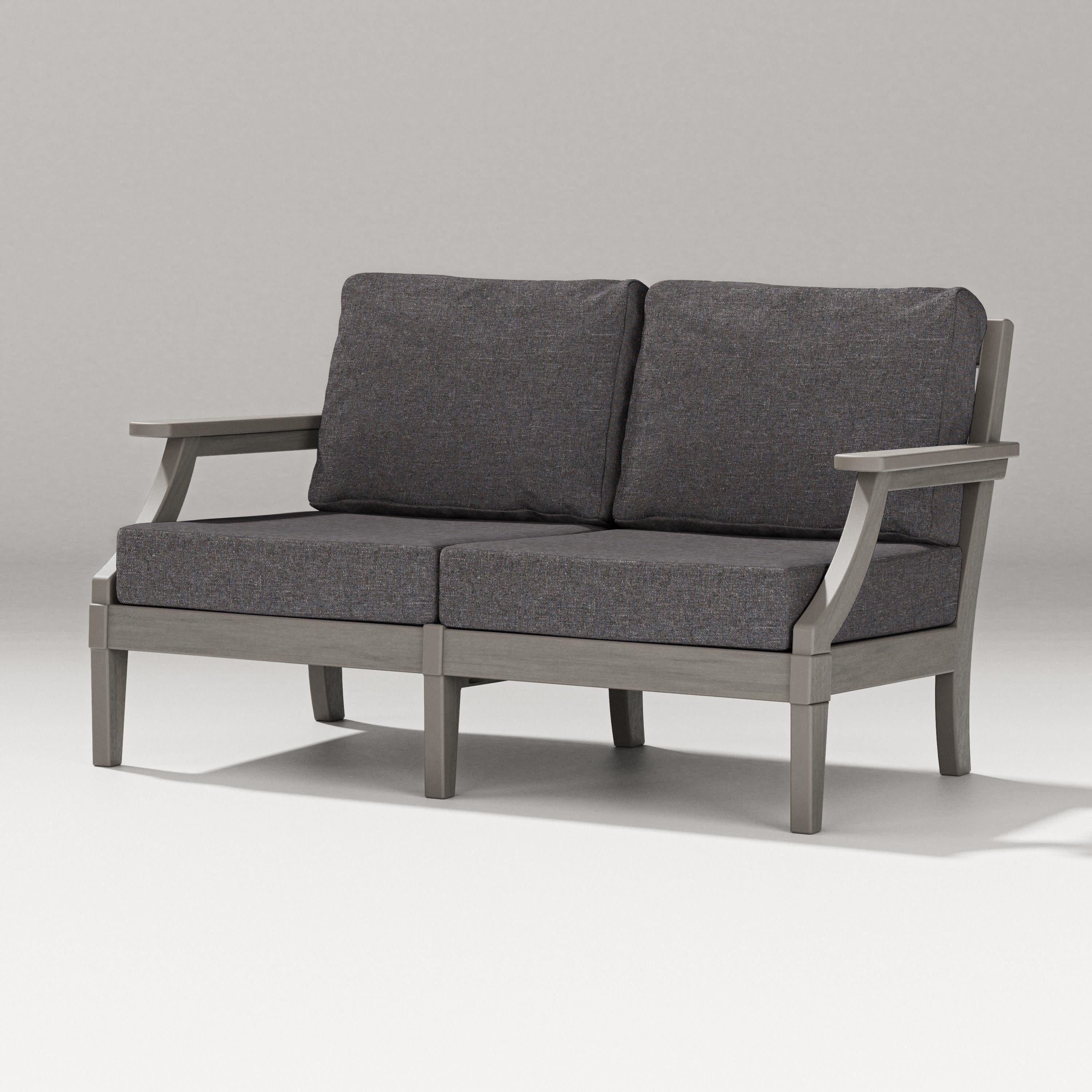 Estate Loveseat in Driftwood / Ash Charcoal