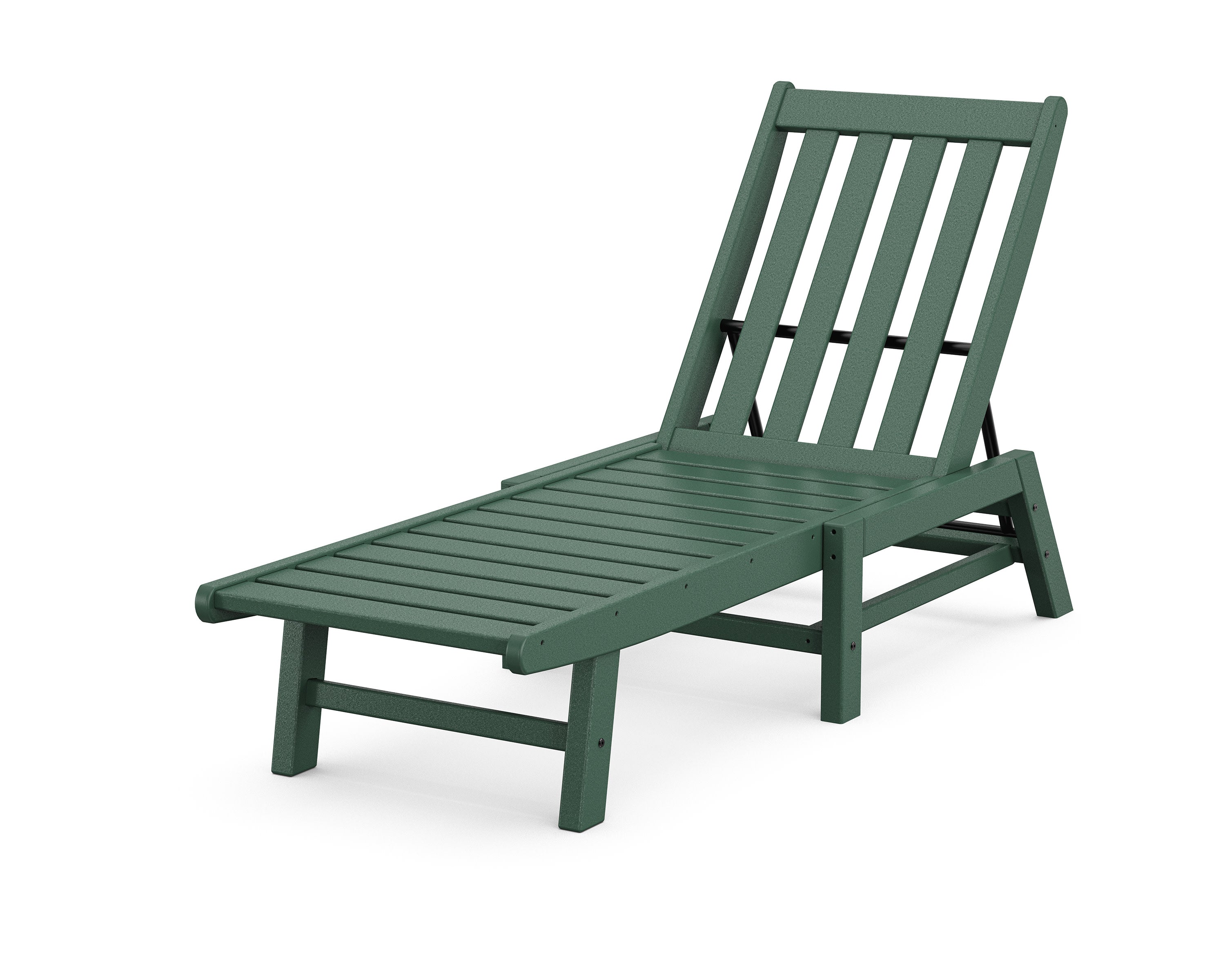 Vineyard Chaise in Green
