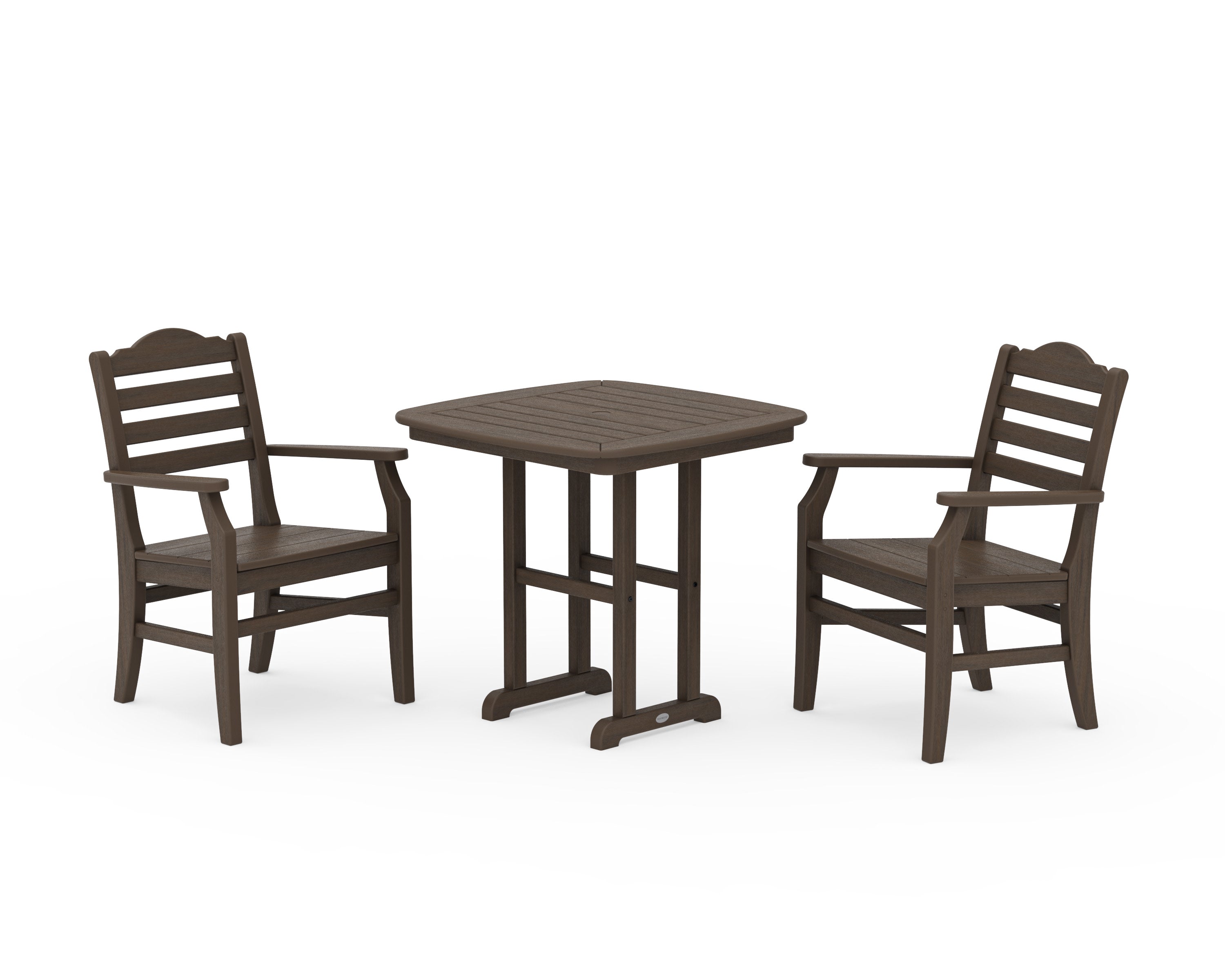 Savannah 3-Piece Dining Set in Kona