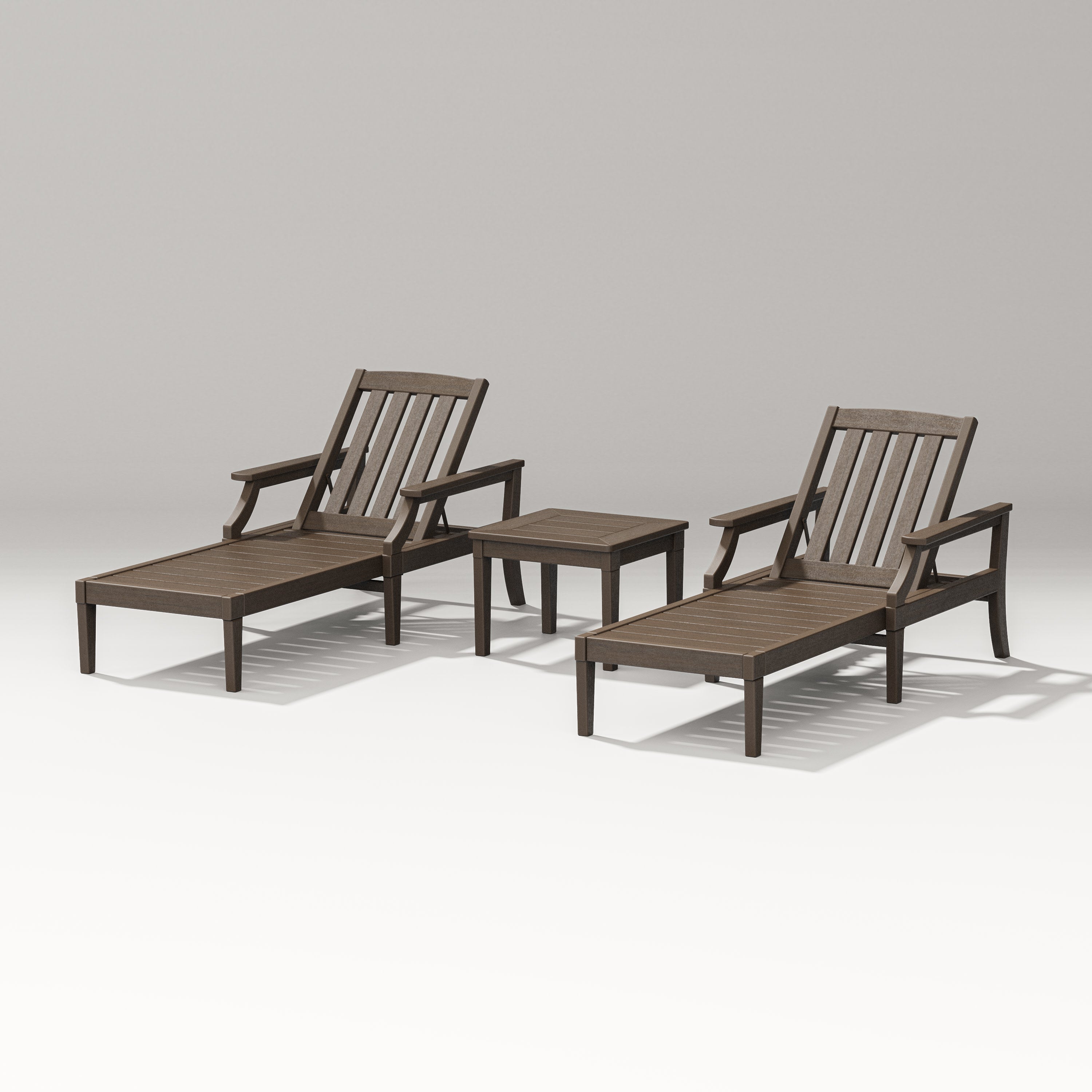 Estate 3-Piece Chaise Lounge Set in Kona