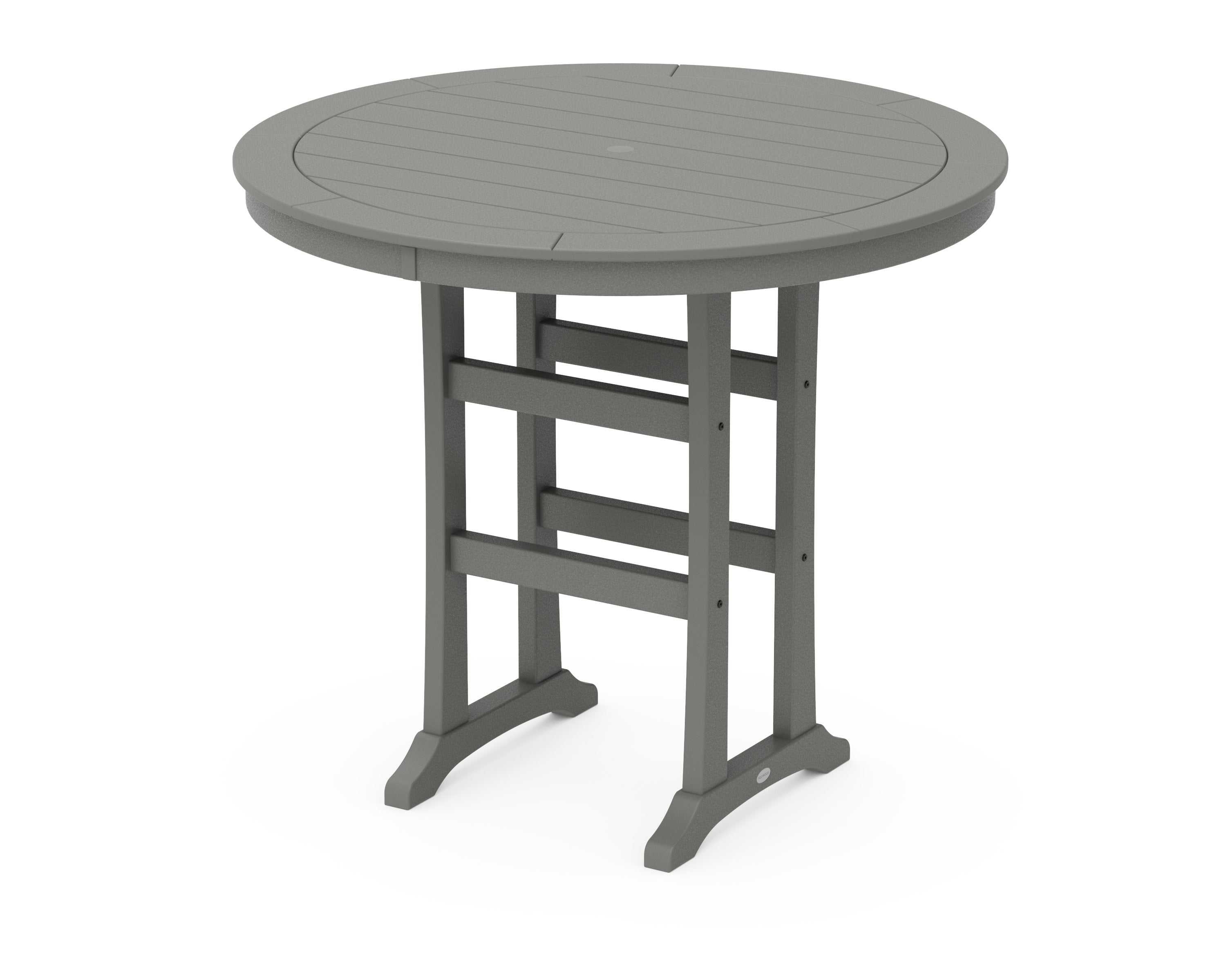 Nautical Trestle 48" Round Bar Table