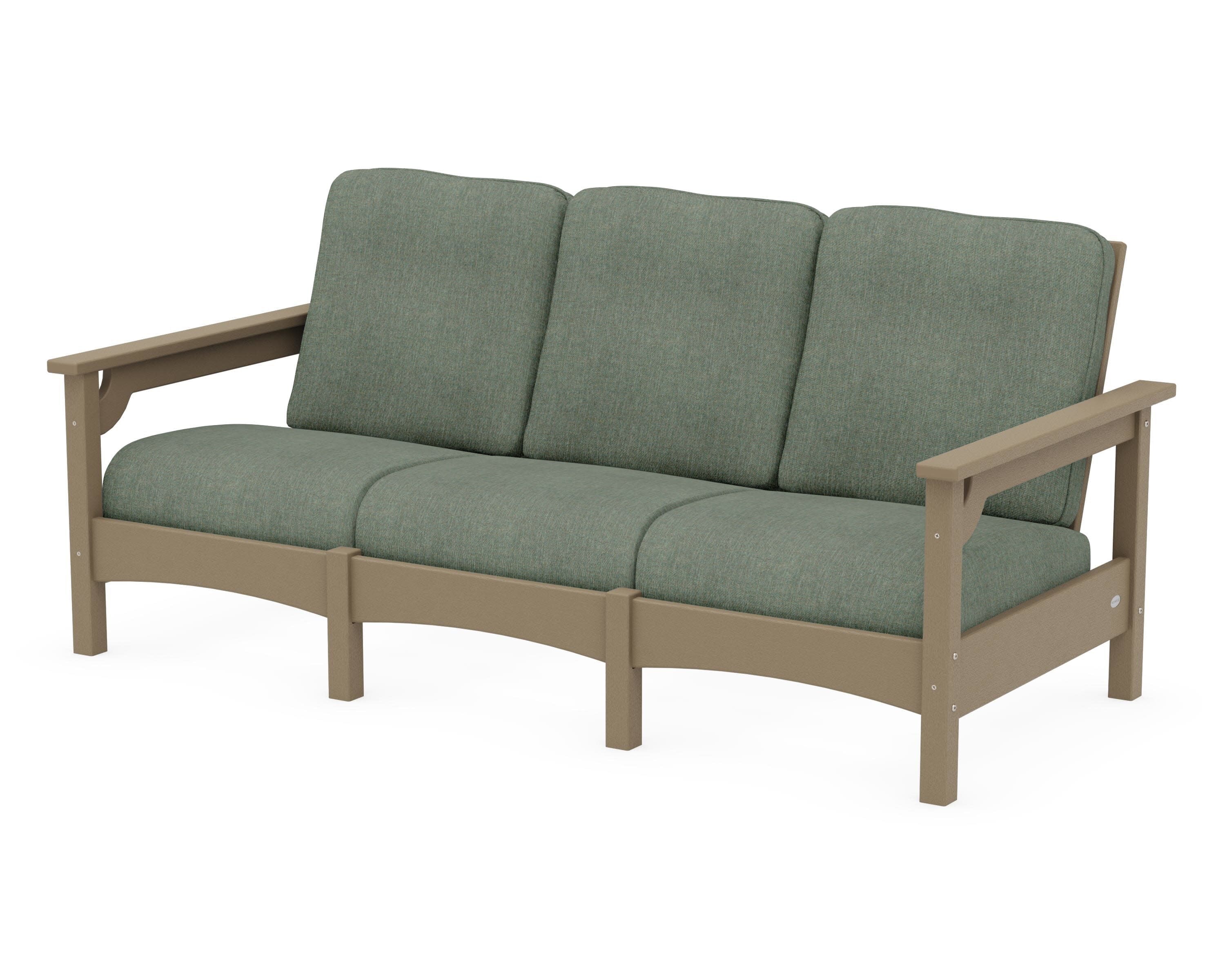 Club Sofa in Vintage Sahara / Cast Sage