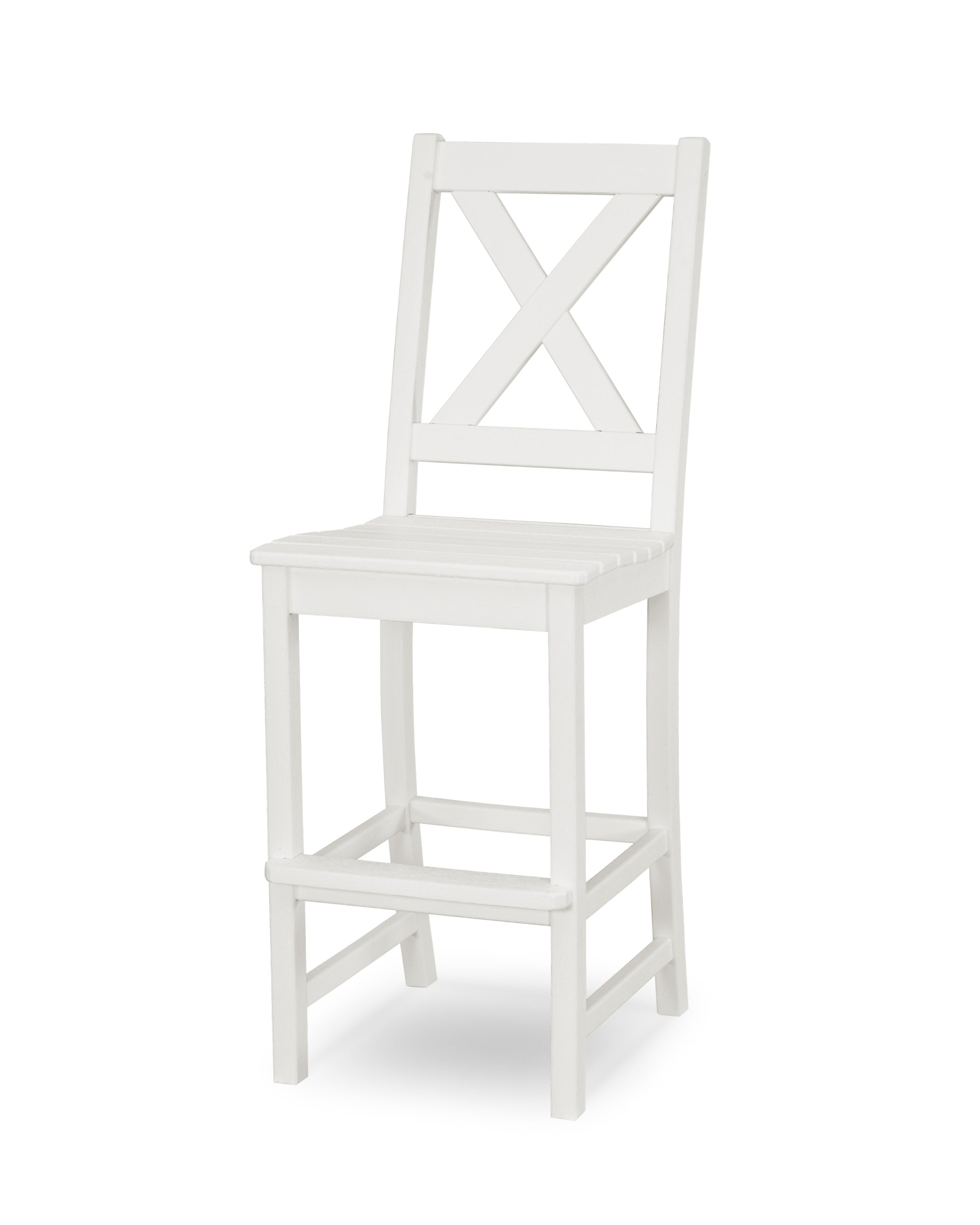 Braxton Bar Side Chair in White