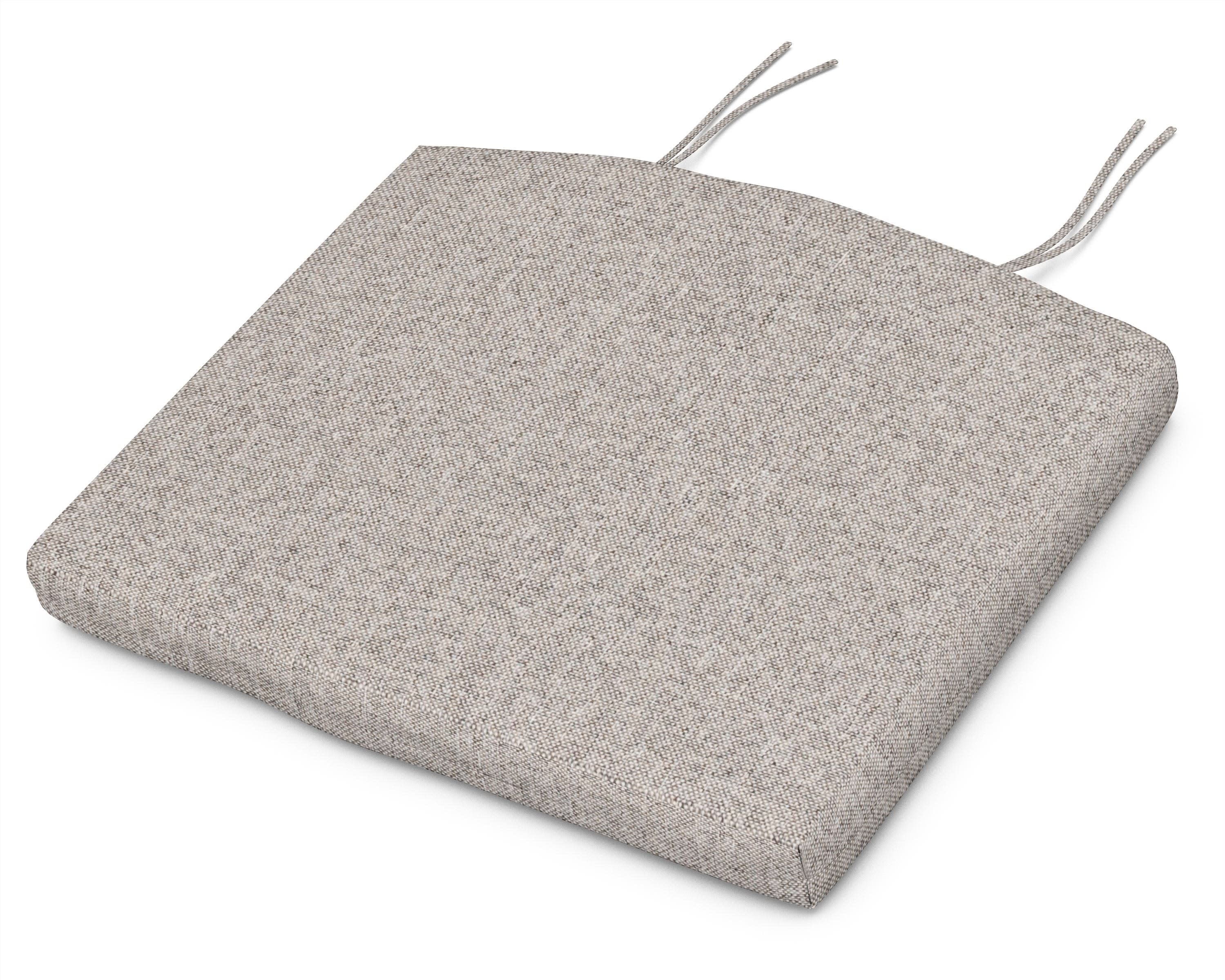 Standard Seat Cushion 18.5"D x 24"W x 2.5"H in Weathered Tweed