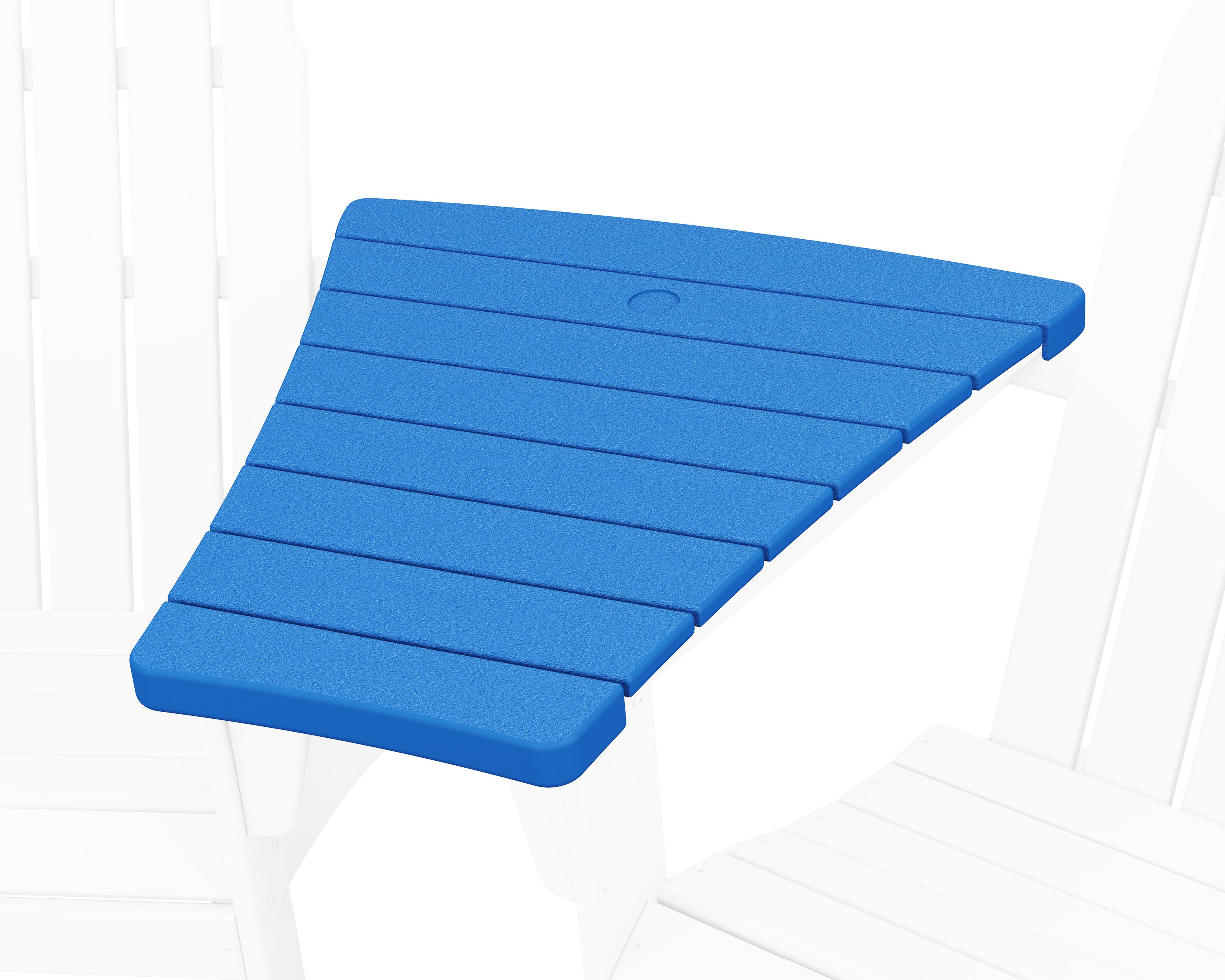 400 Series Angled Adirondack Connecting Table in Pacific Blue