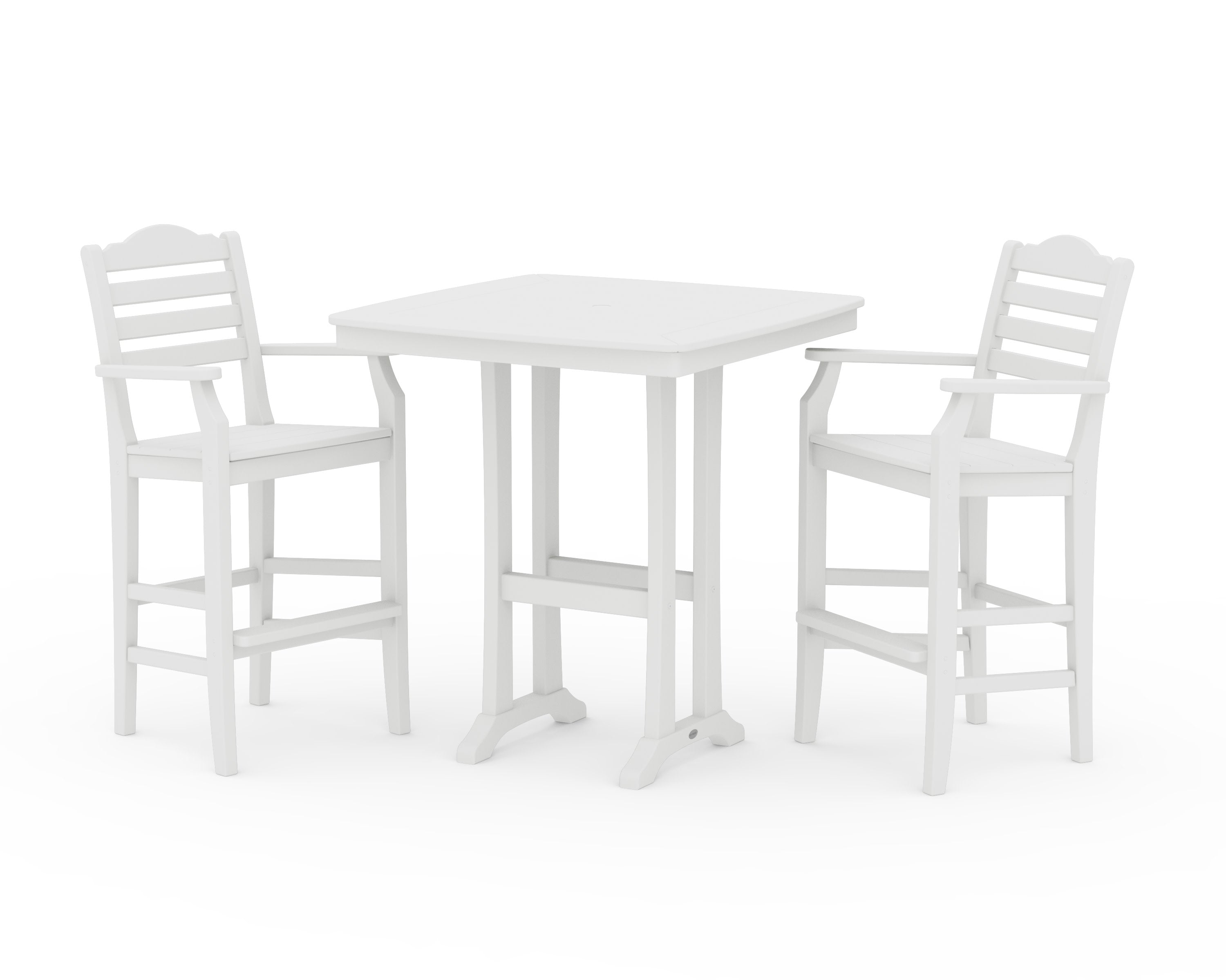 Savannah 3-Piece Bar Set in White
