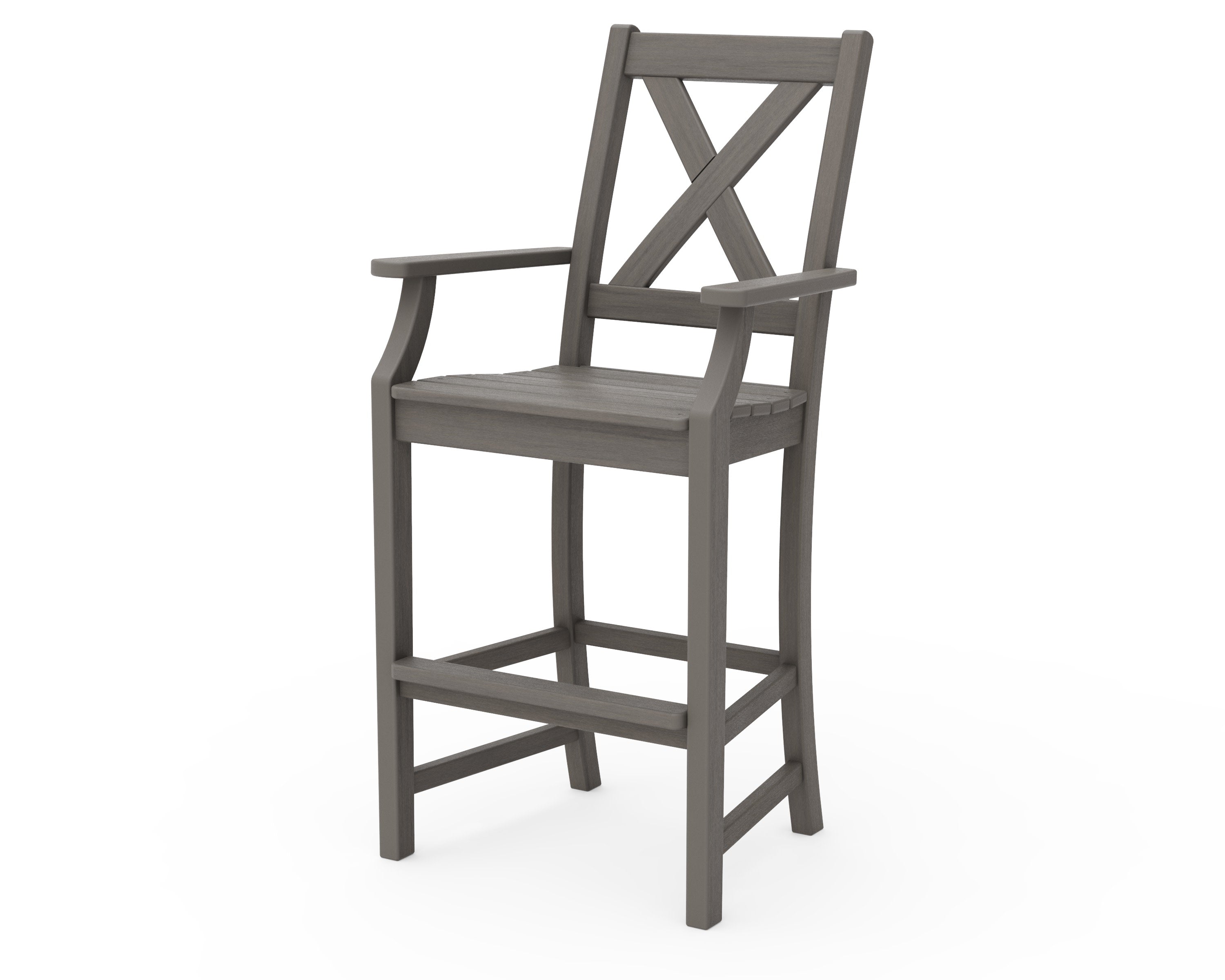 Braxton Bar Arm Chair in Driftwood