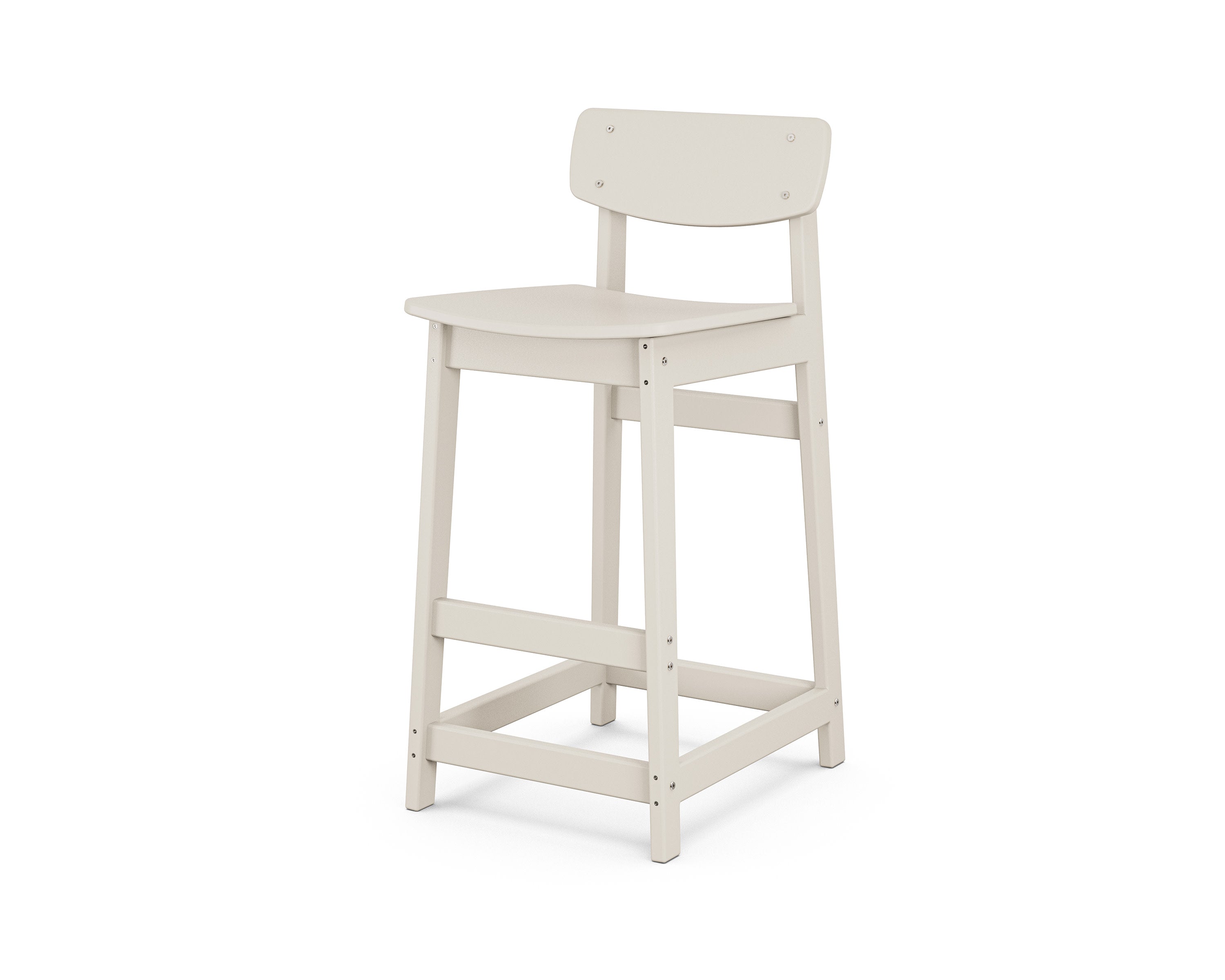 Modern Studio Urban Lowback Bar Chair in Sand