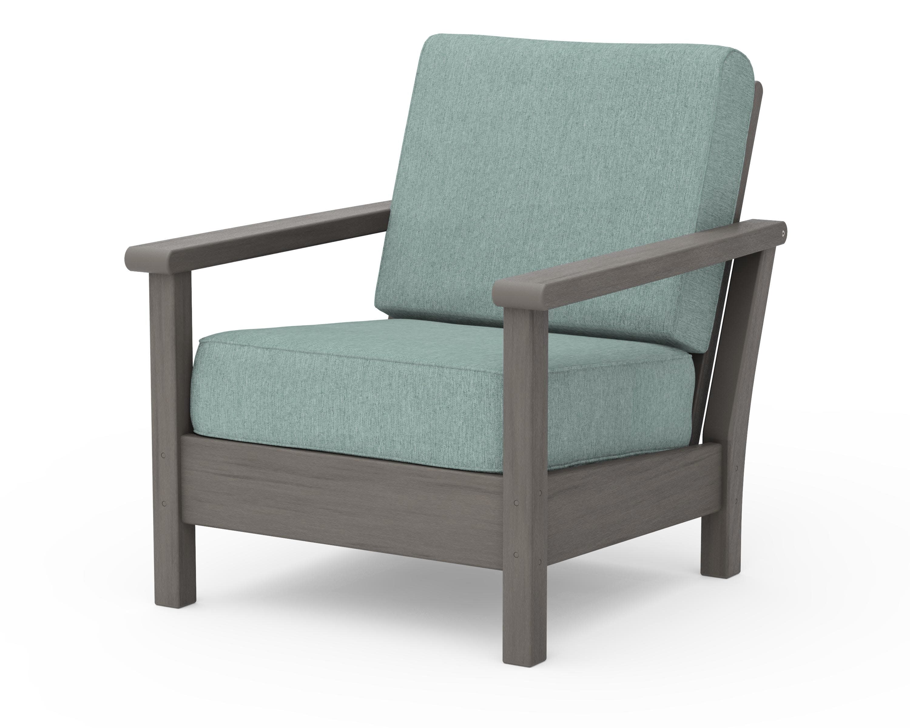 Harbour Deep Seating Chair in Driftwood / Glacier Spa