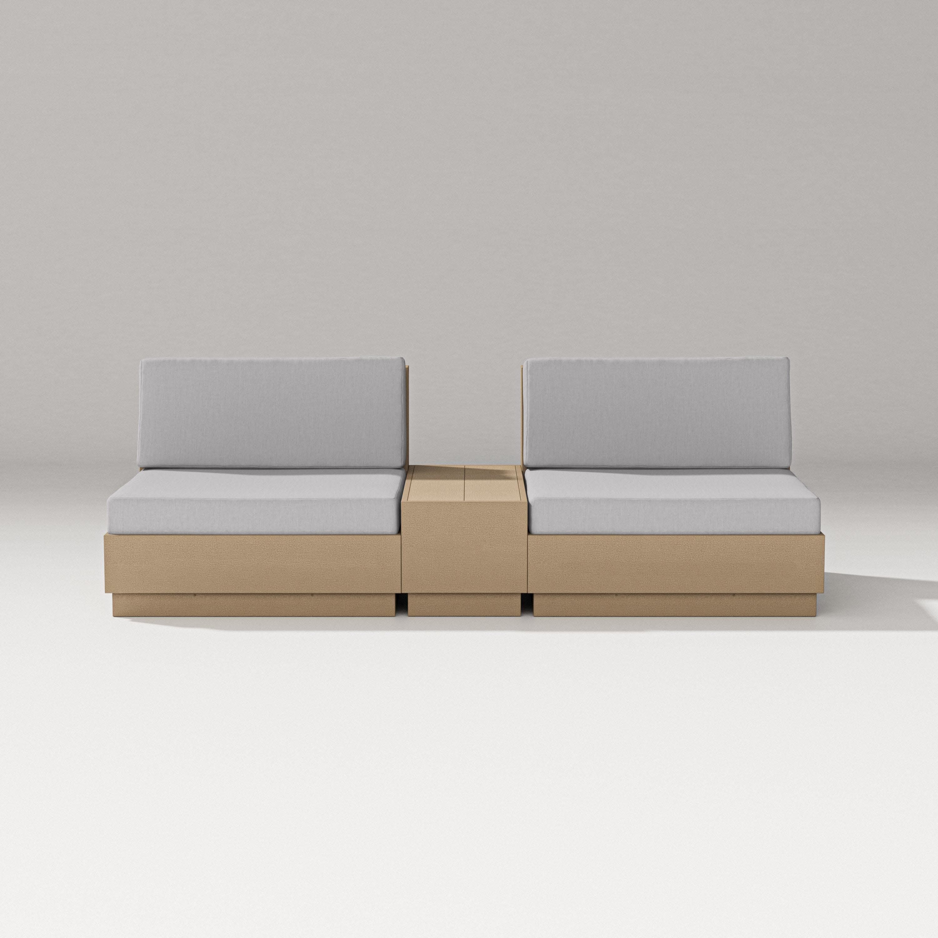 Elevate Lounge Chair Set in Vintage Sahara / Granite