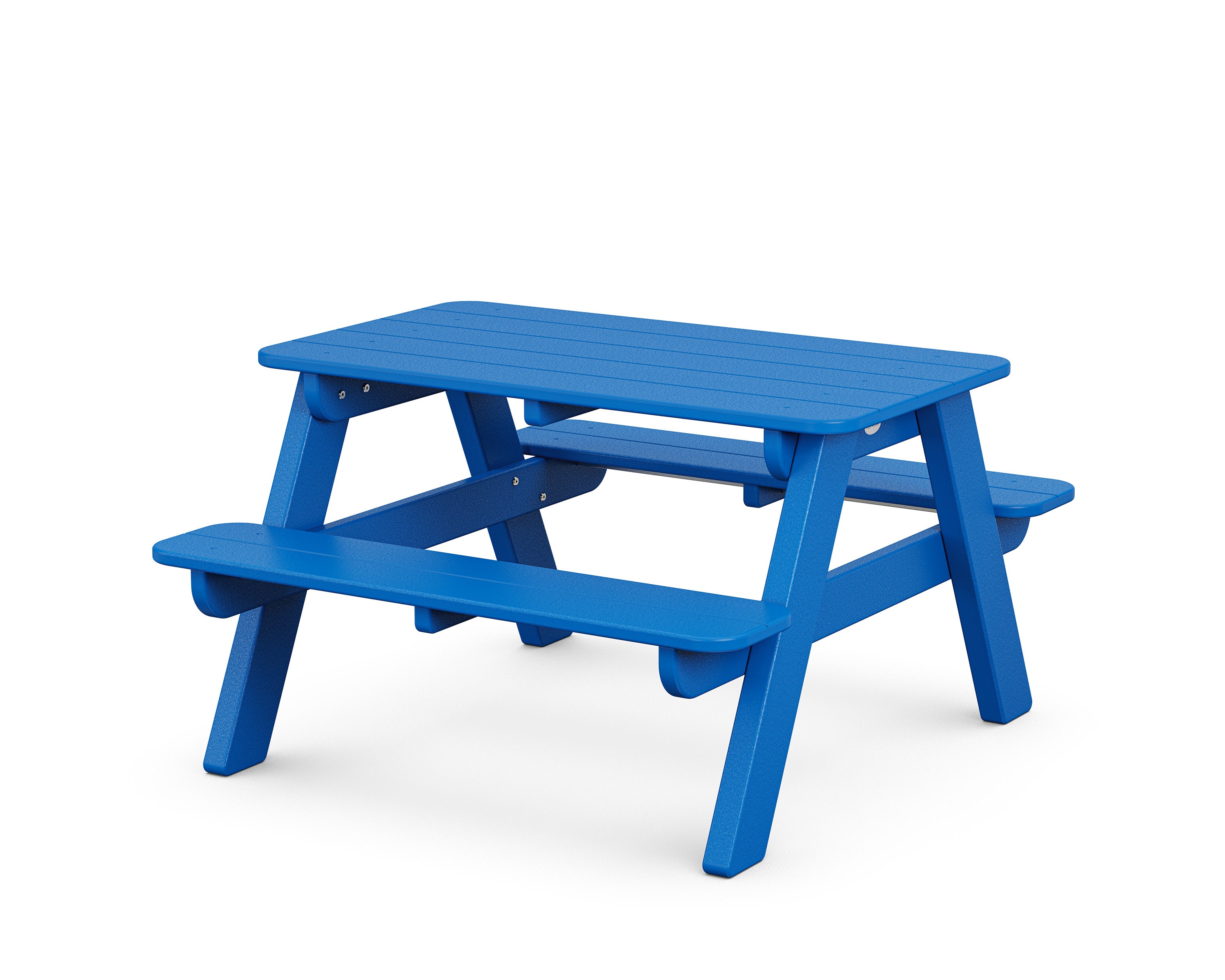 Kids Outdoor Picnic Table in Pacific Blue