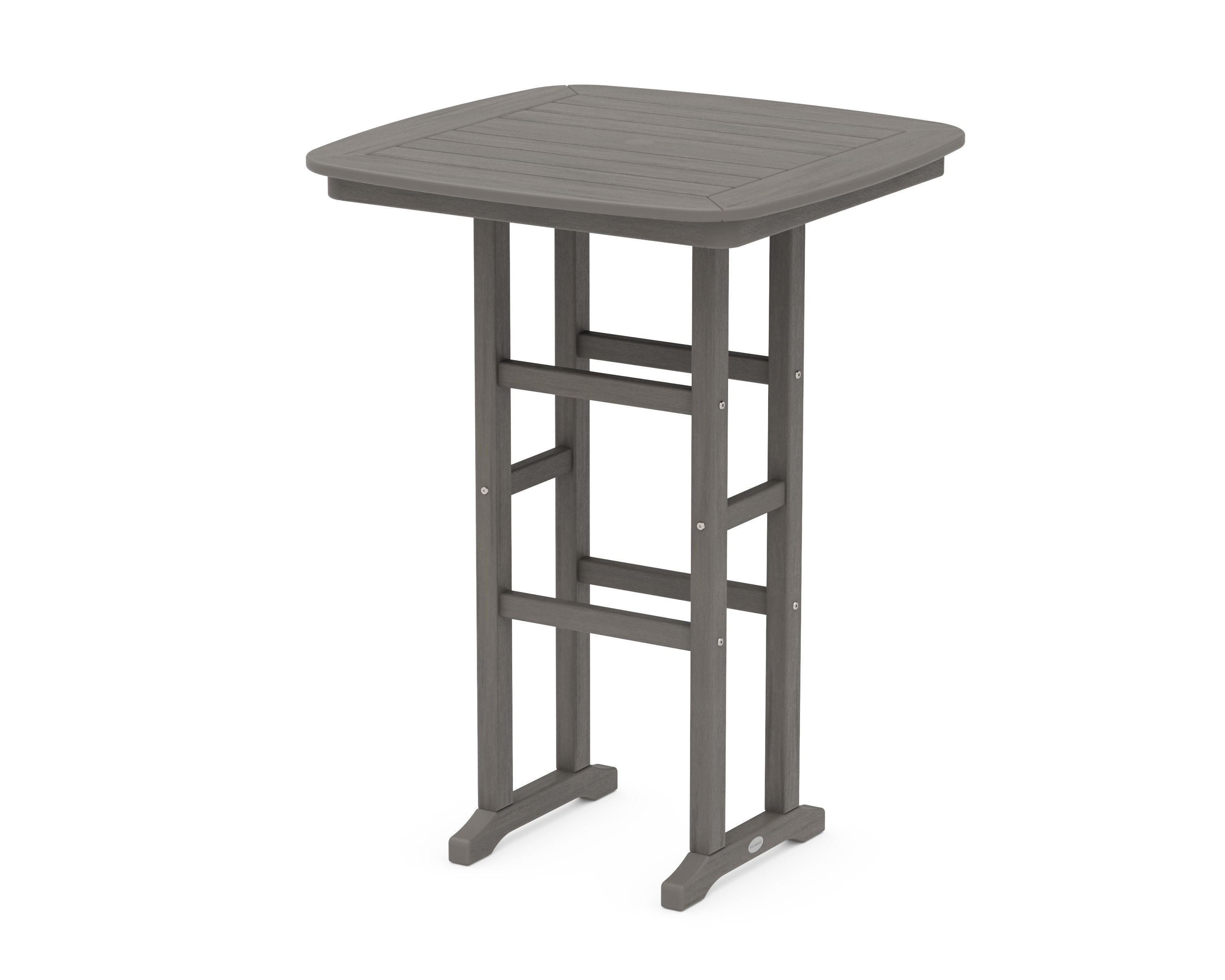 Nautical 31" Bar Table in Driftwood