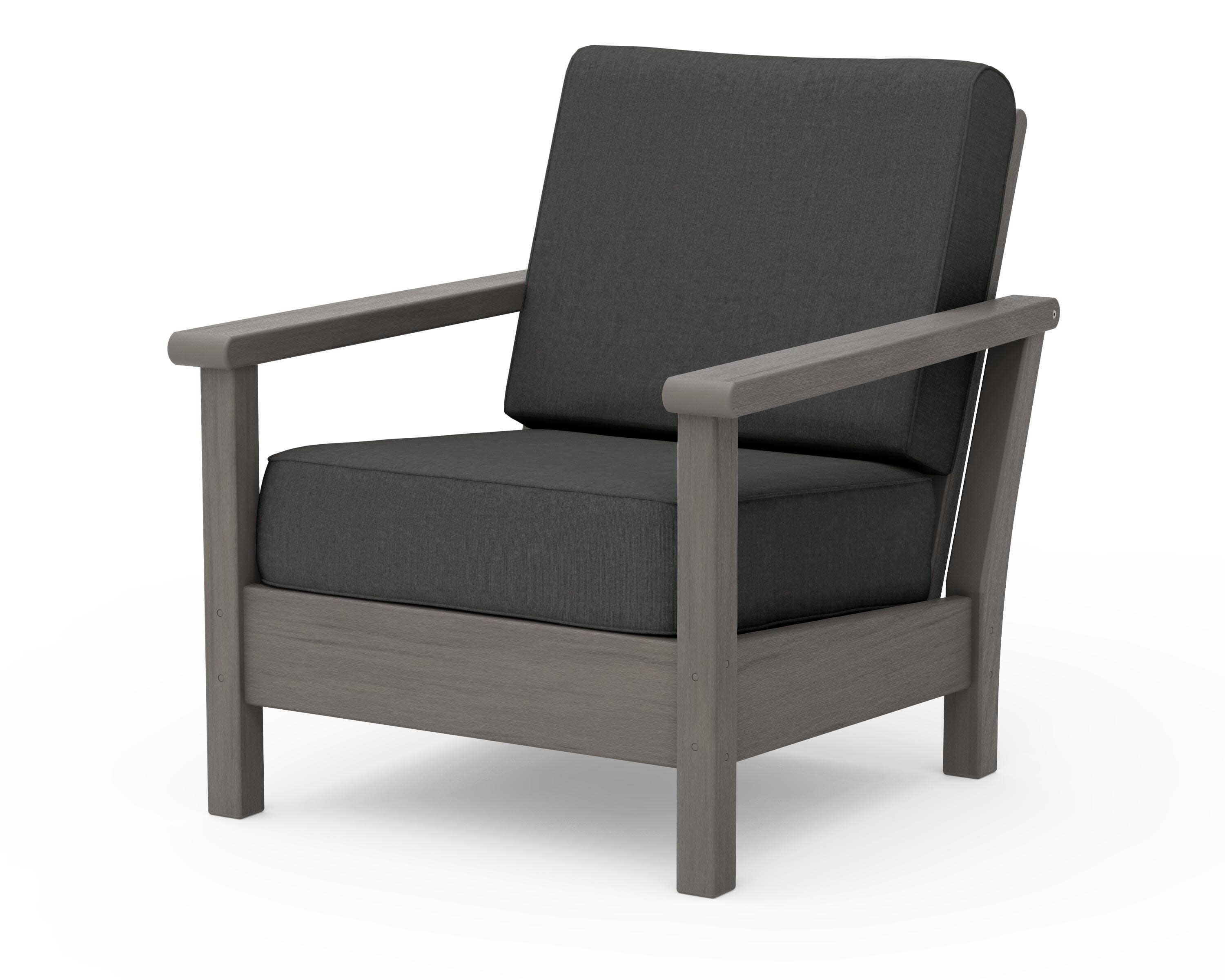 Harbour Deep Seating Chair in Driftwood / Spectrum Carbon