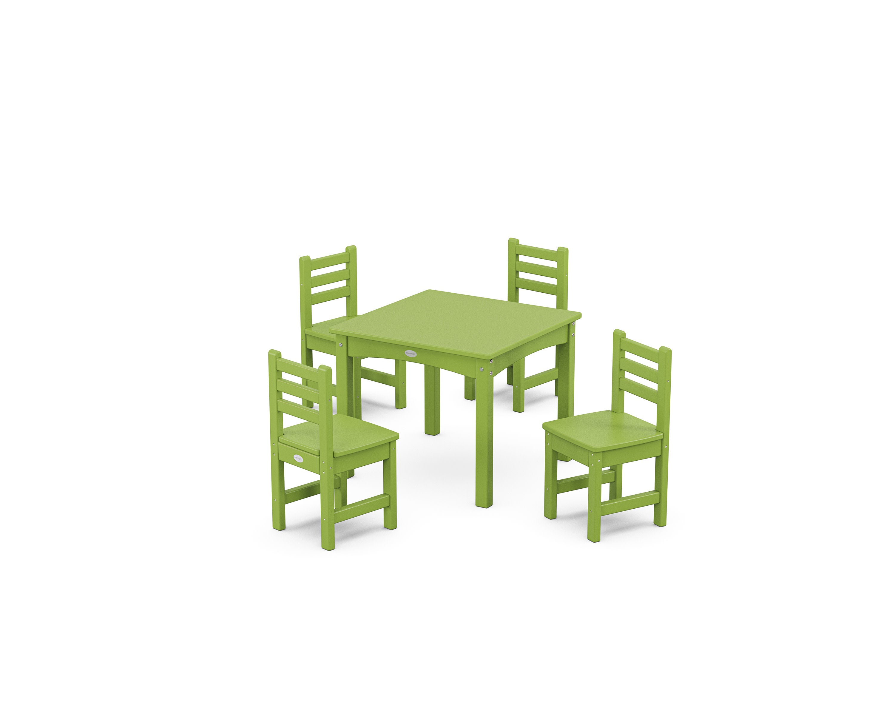 Lakeside Toddler 5-Piece Dining Set in Lime