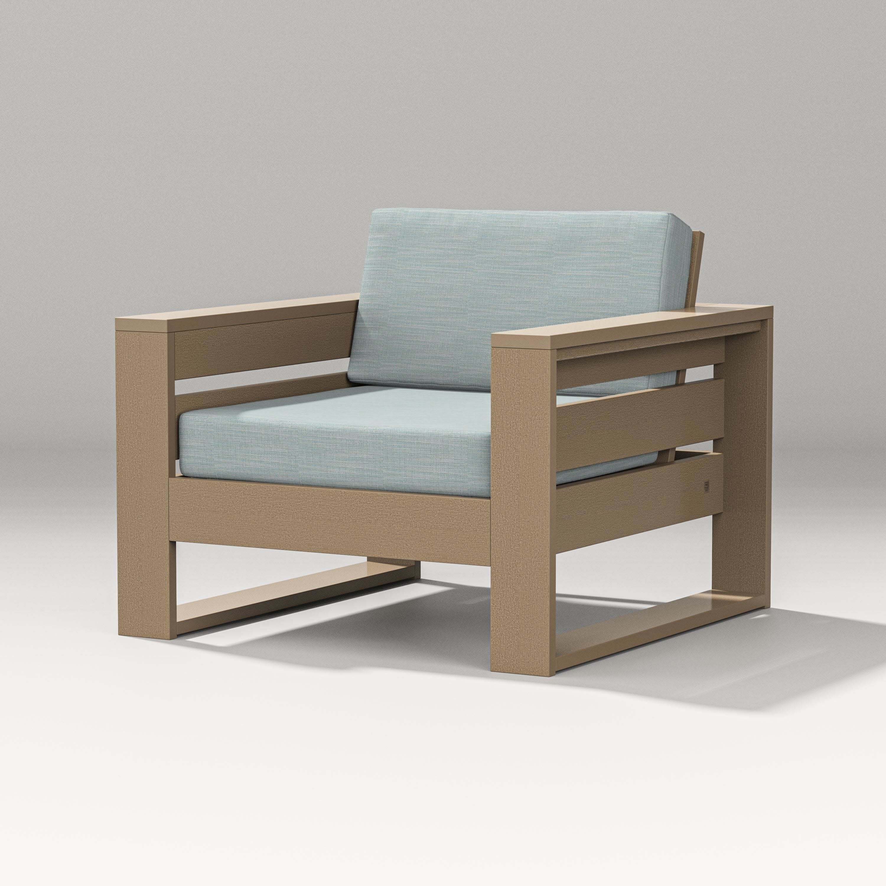 Latitude Lounge Chair in Vintage Sahara / Soothe Mist