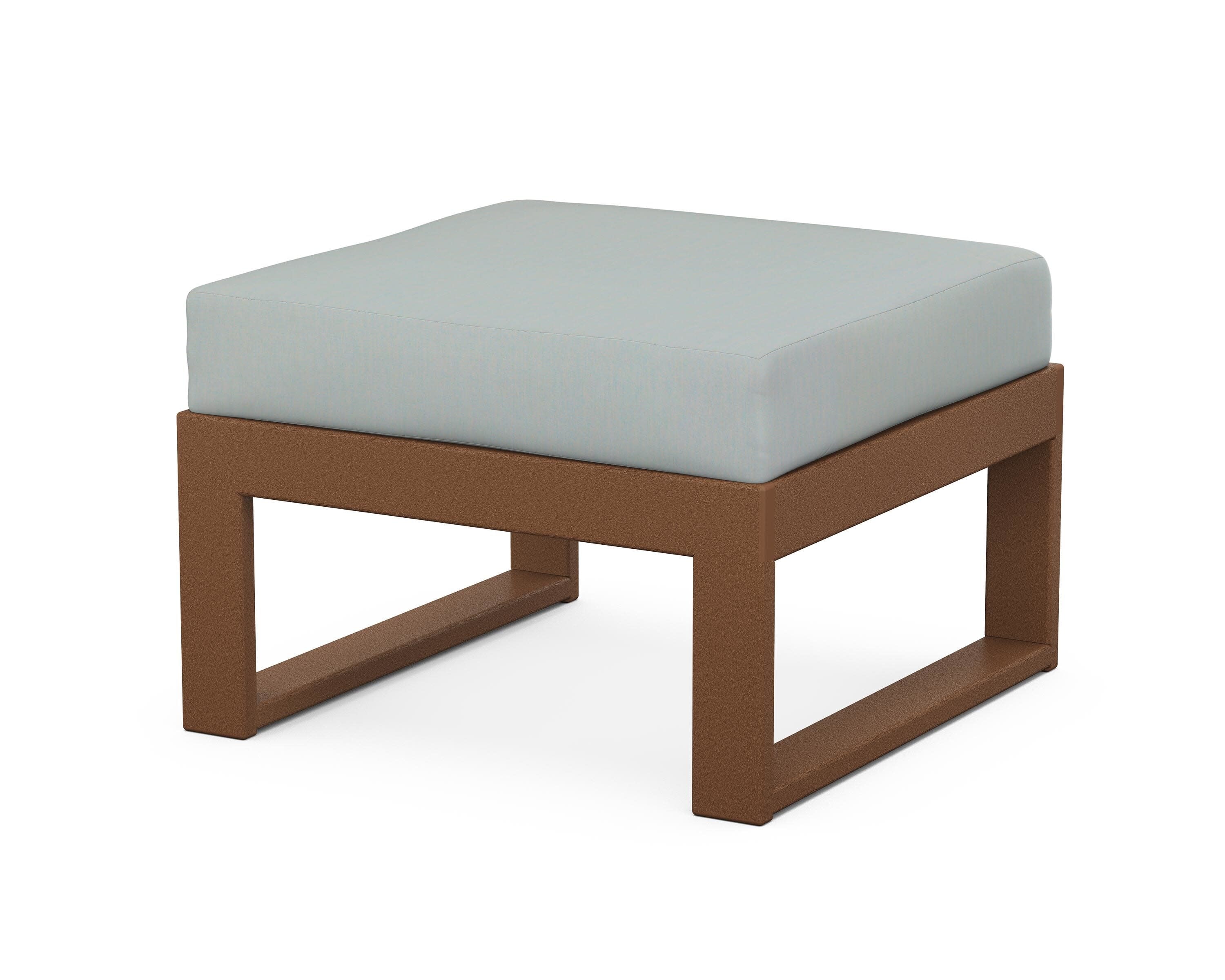 Modular Ottoman - Modern in Teak / Spa