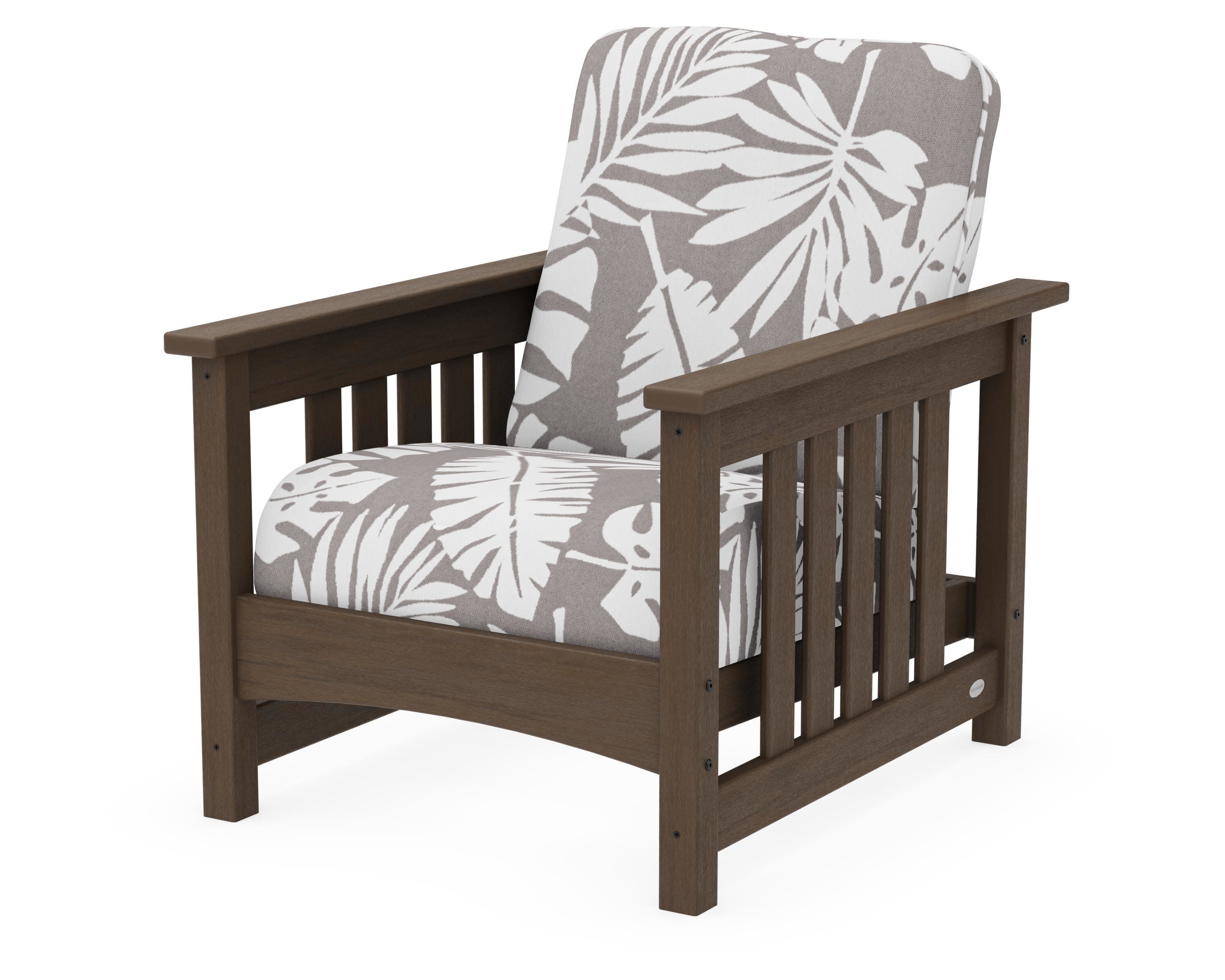 Club Mission Chair in Kona / Leaf Grey Mist